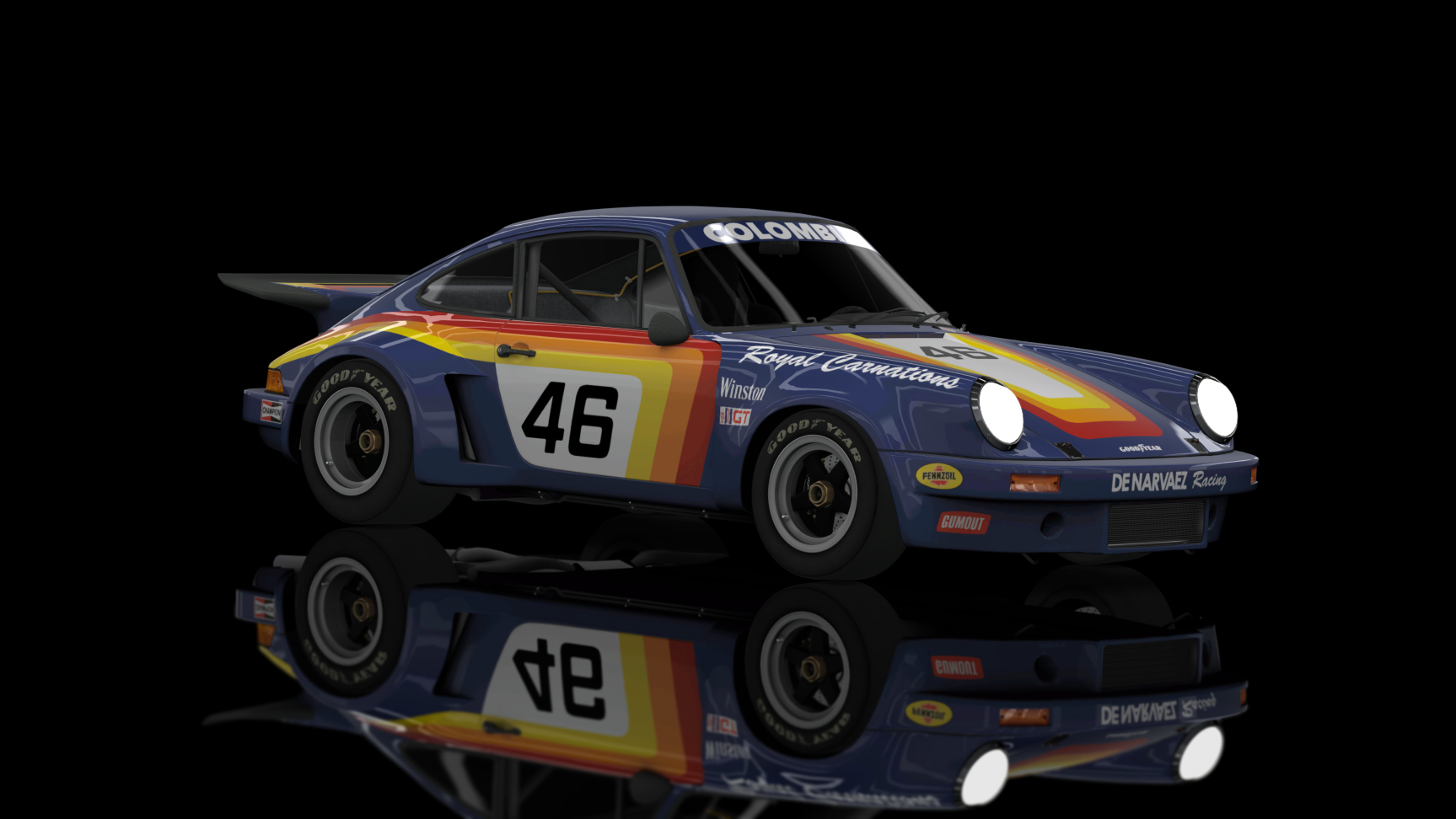 CLASSIC GR.4 - Porsche 911 RSR 1974, skin 46_DeNarvaez_Racing