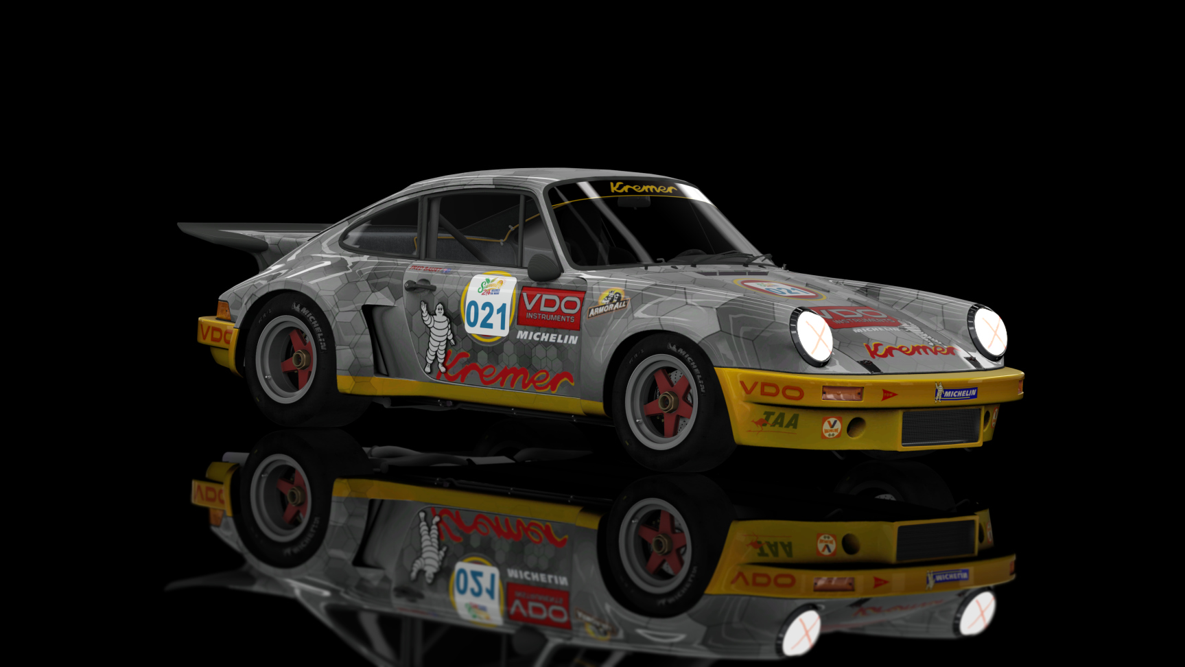 CLASSIC GR.4 - Porsche 911 RSR 1974, skin ACF HLM1 GTC #021