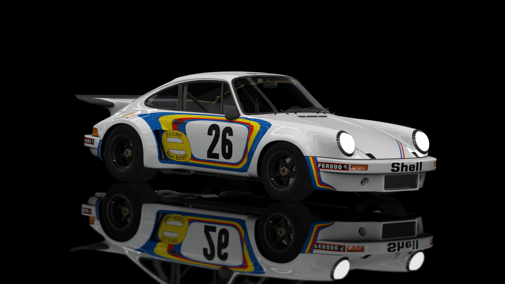 CLASSIC GR.4 - Porsche 911 RSR 1974, skin Buchet_Dijon_1975