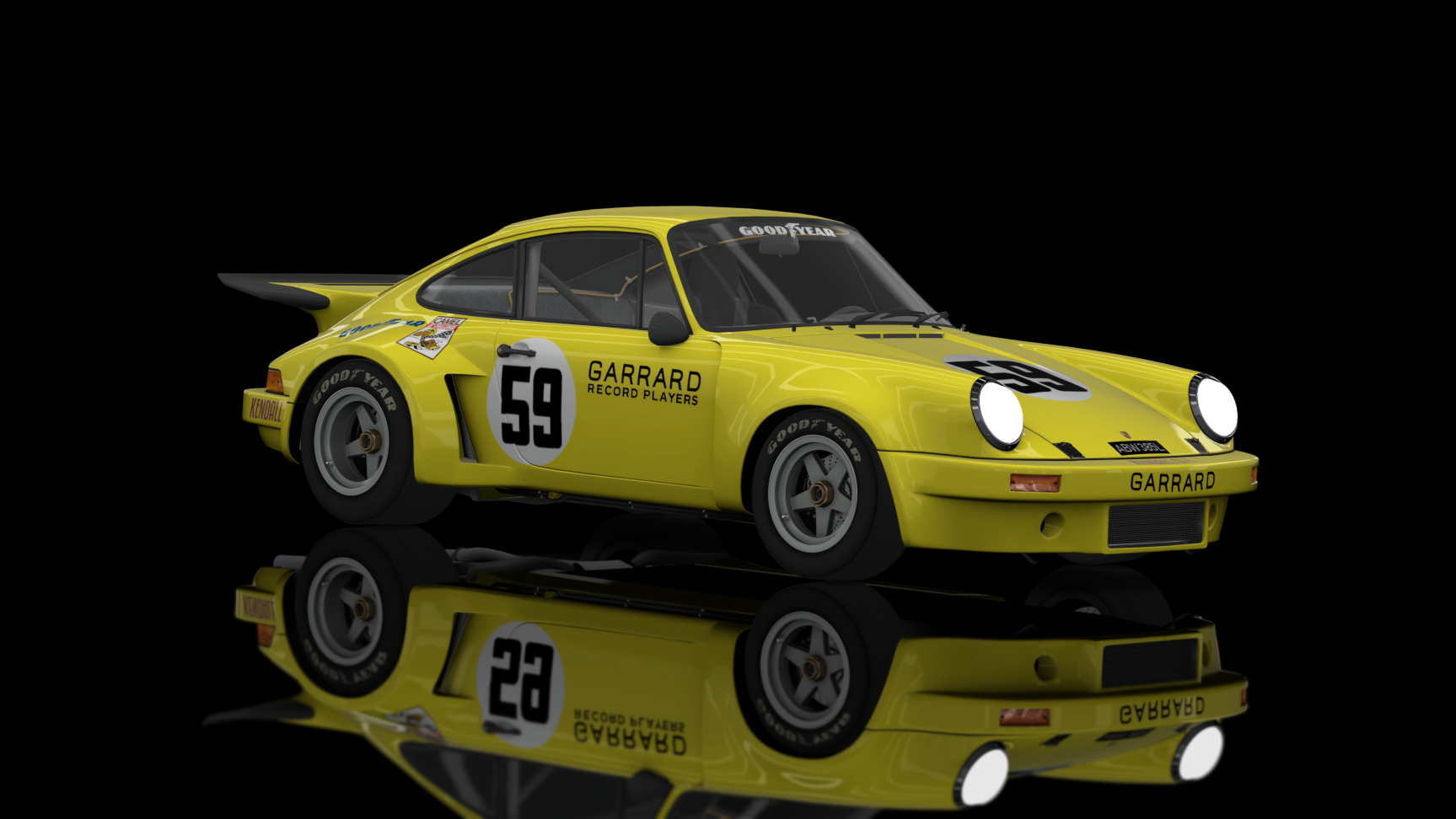 CLASSIC GR.4 - Porsche 911 RSR 1974, skin brumos_yellow