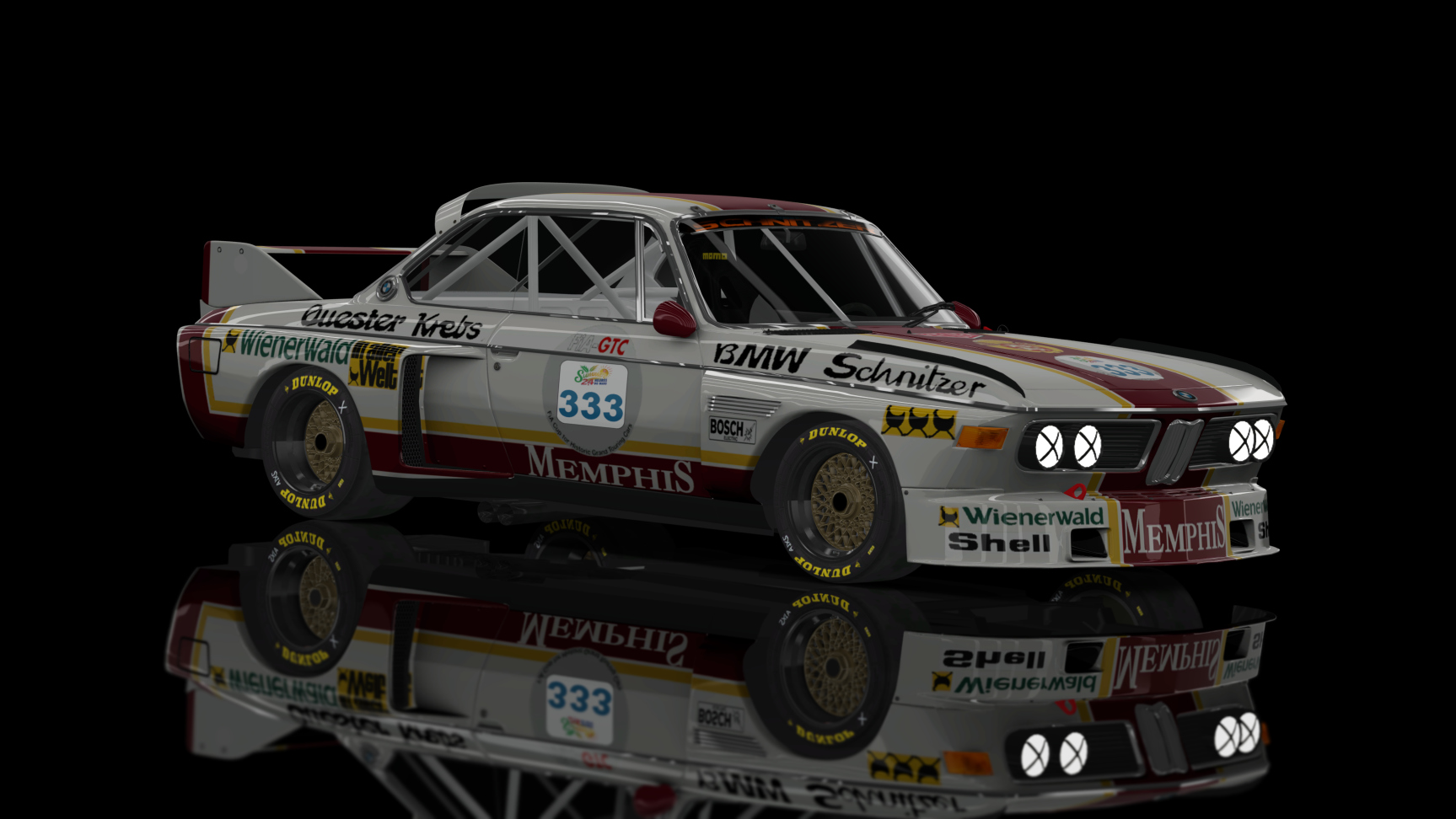 CLASSIC GR.4 - BMW CSL 3.0 1975, skin ACF HLM1 GTC #333