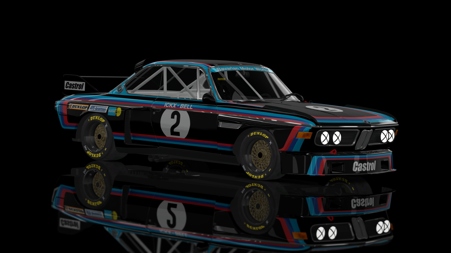 CLASSIC GR.4 - BMW CSL 3.0 1975, skin ickxbell2