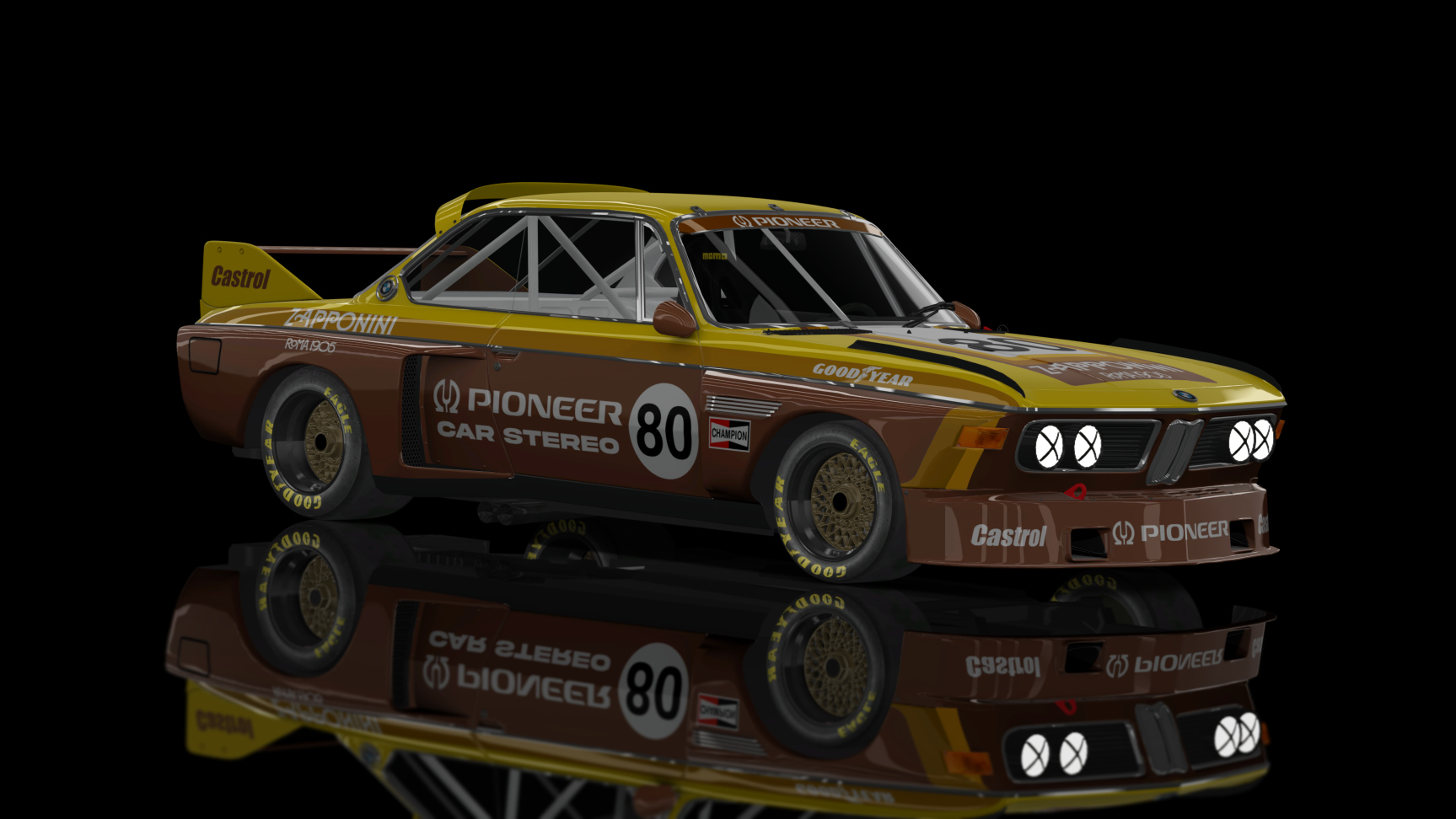 CLASSIC GR.4 - BMW CSL 3.0 1975, skin pioneer