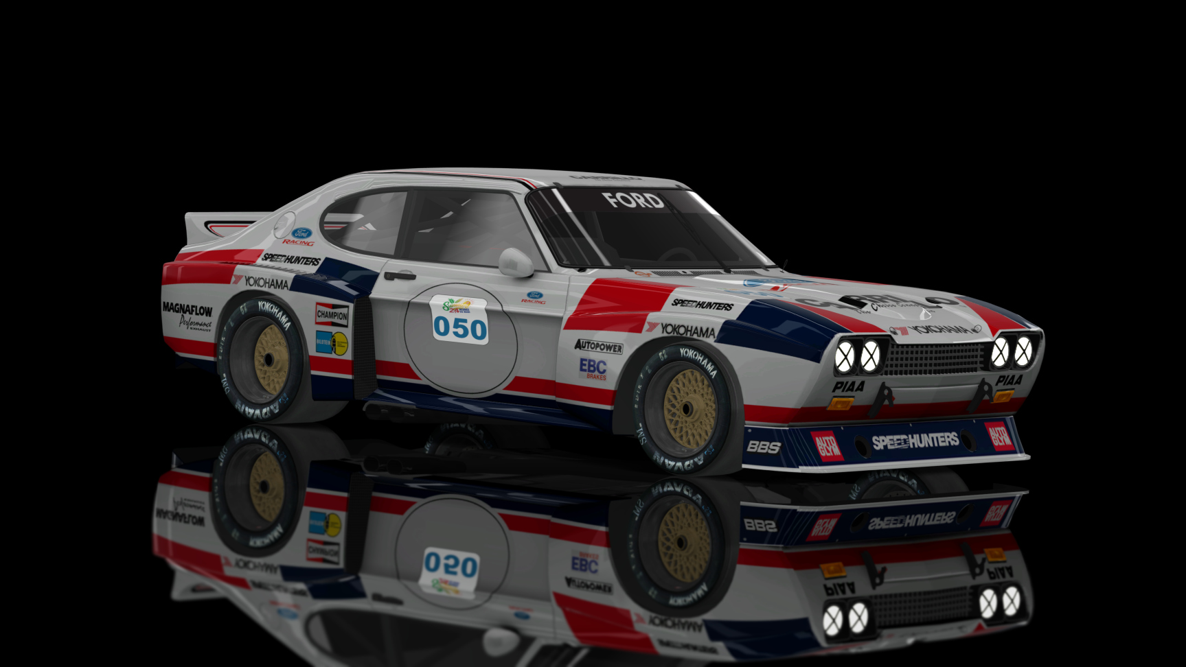 CLASSIC GR.4 - Ford Capri RS3100 1974, skin ACF HLM1 GTC #070