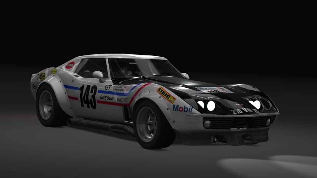 ACL GTR Corvette 1969, skin 24