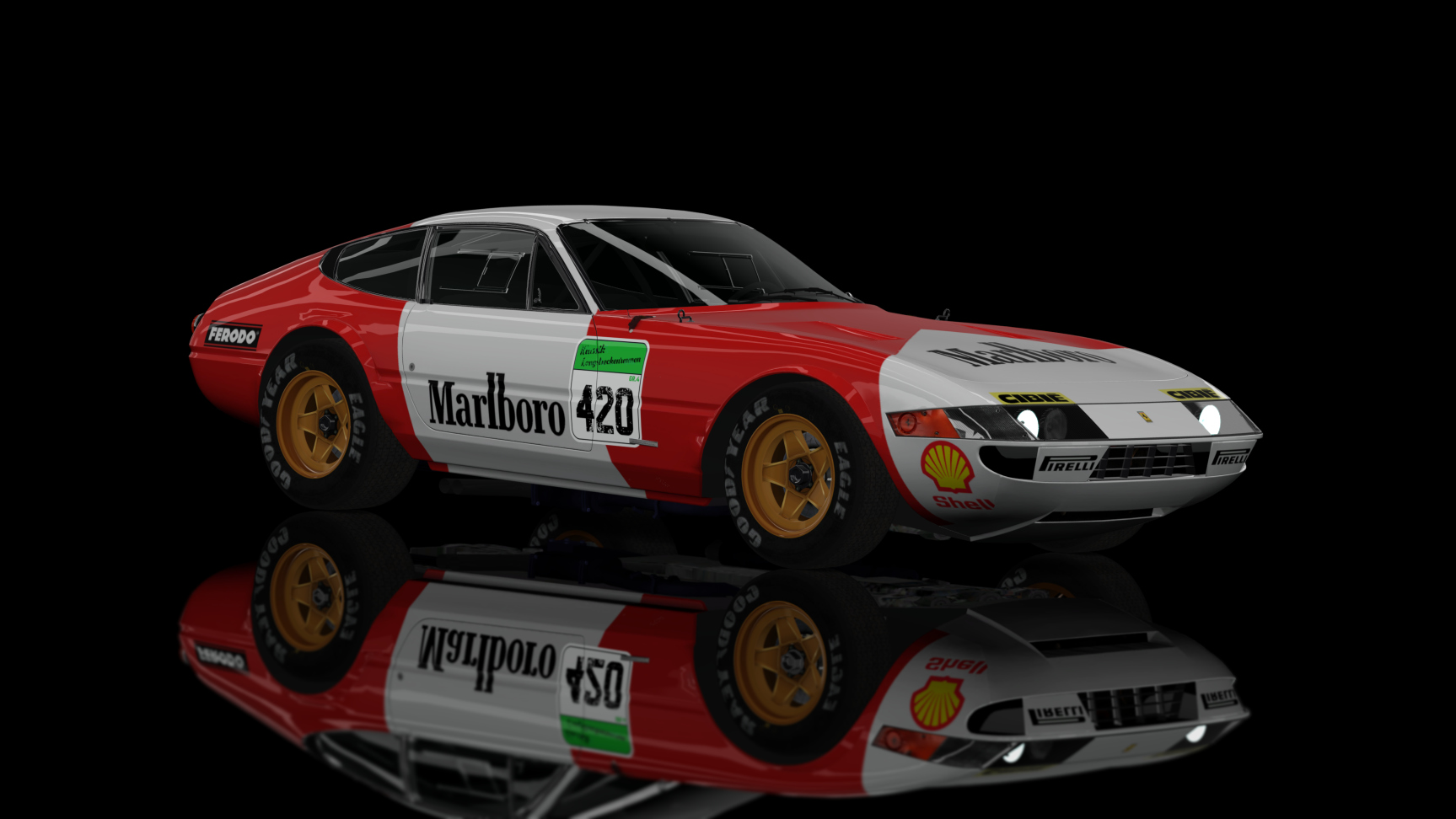 CLASSIC GR.4 - Ferrari 365 GTB S3 1970, skin NBR12_CLASSIC2023_GR4_420