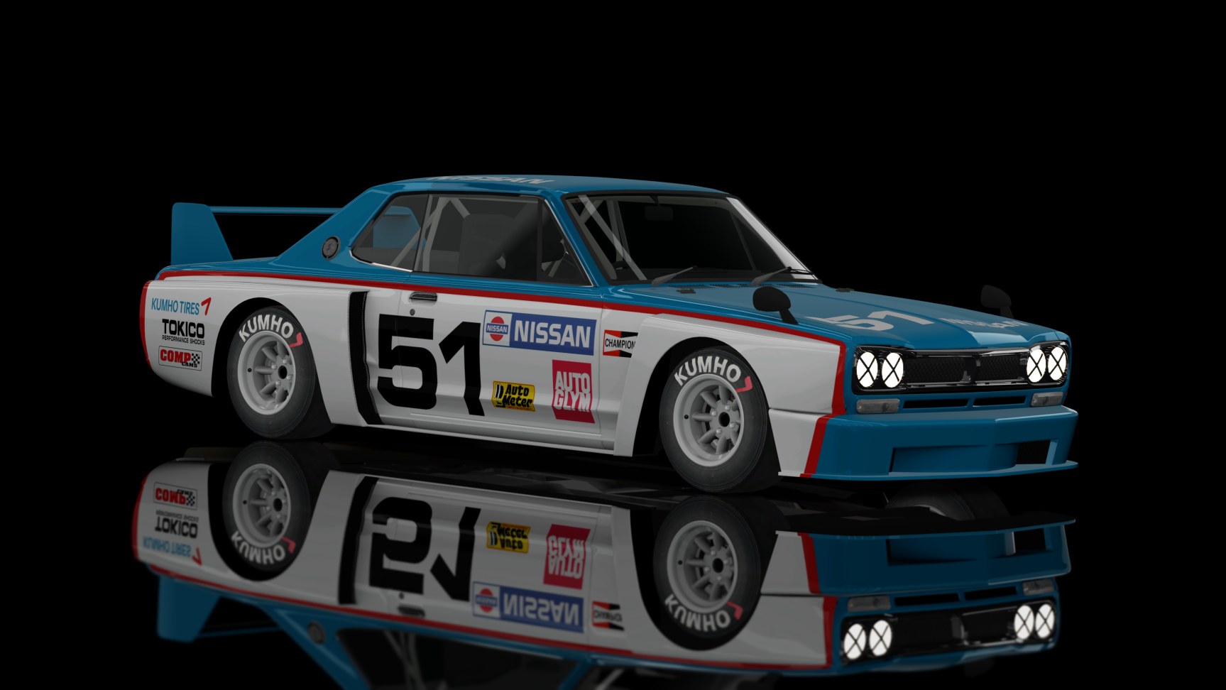 CLASSIC GR.4 - Nissan GT-R 2000 1970, skin 51New