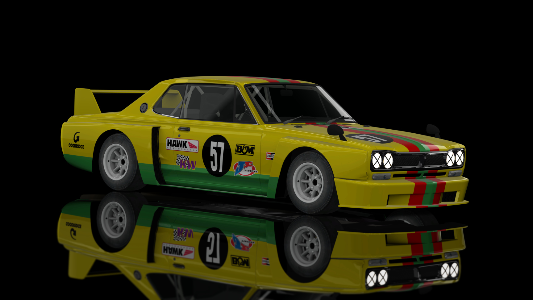 CLASSIC GR.4 - Nissan GT-R 2000 1970, skin 57New