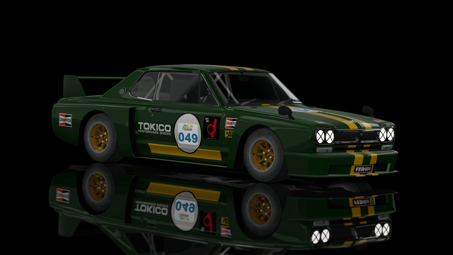 CLASSIC GR.4 - Nissan GT-R 2000 1970, skin ACF HLM GTC #049