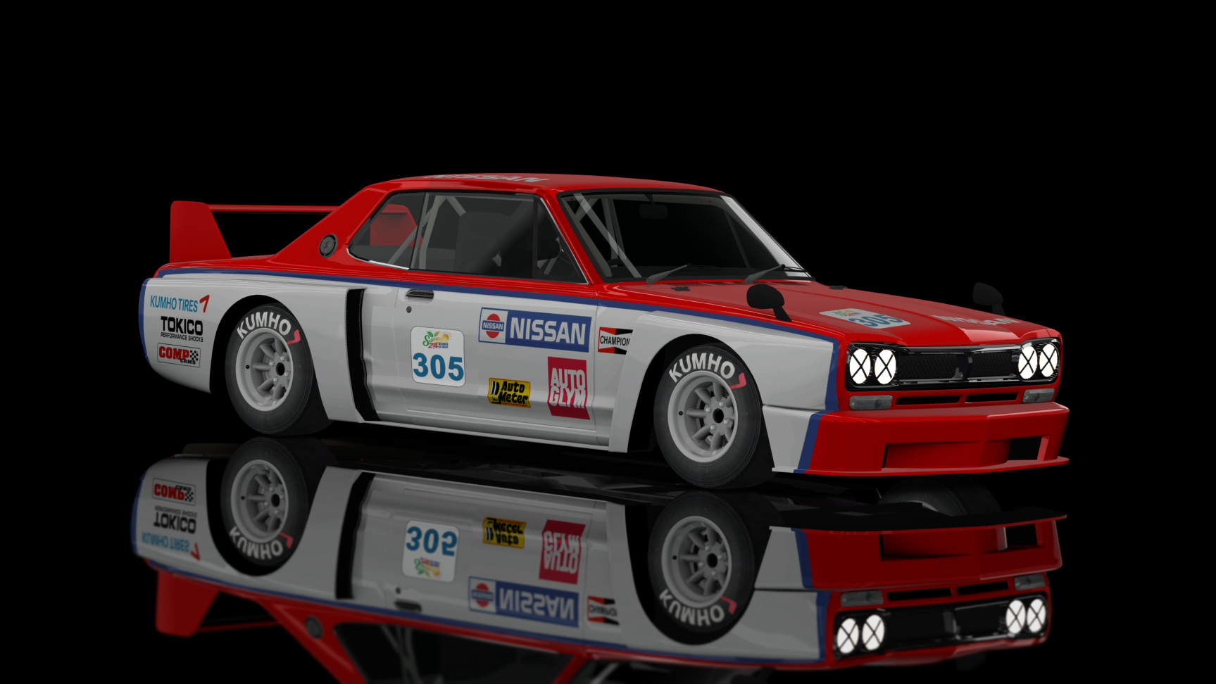 CLASSIC GR.4 - Nissan GT-R 2000 1970, skin ACF HLM1 GTC #305