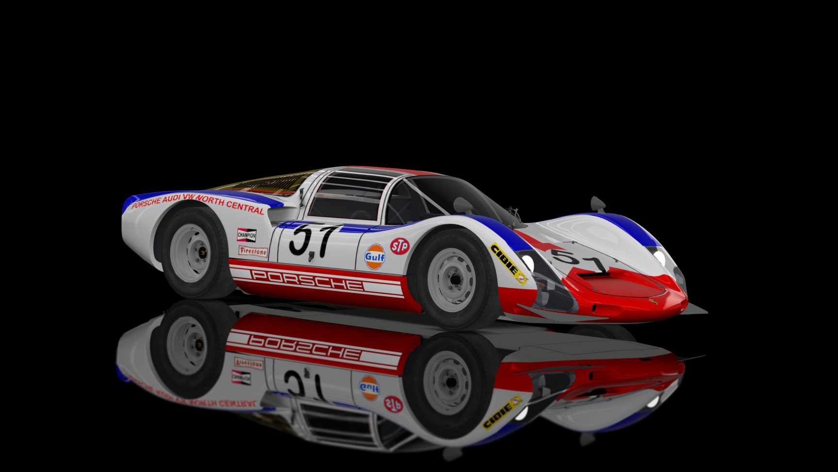 CLASSIC GR.3 - Porsche 906 1966, skin 1970_Sebring_51