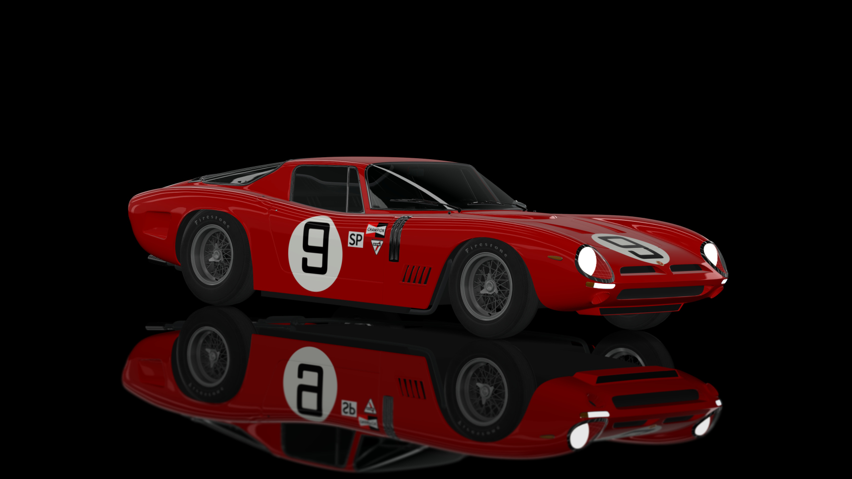 CLASSIC GR.3 - Bizzarrini GT 5300 Corsa 1965, skin 09_sebring_1965