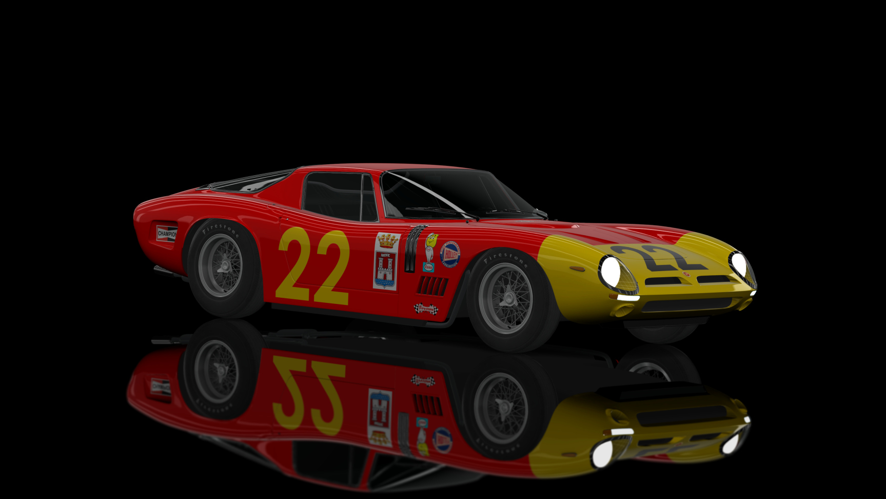 CLASSIC GR.3 - Bizzarrini GT 5300 Corsa 1965, skin 22_red