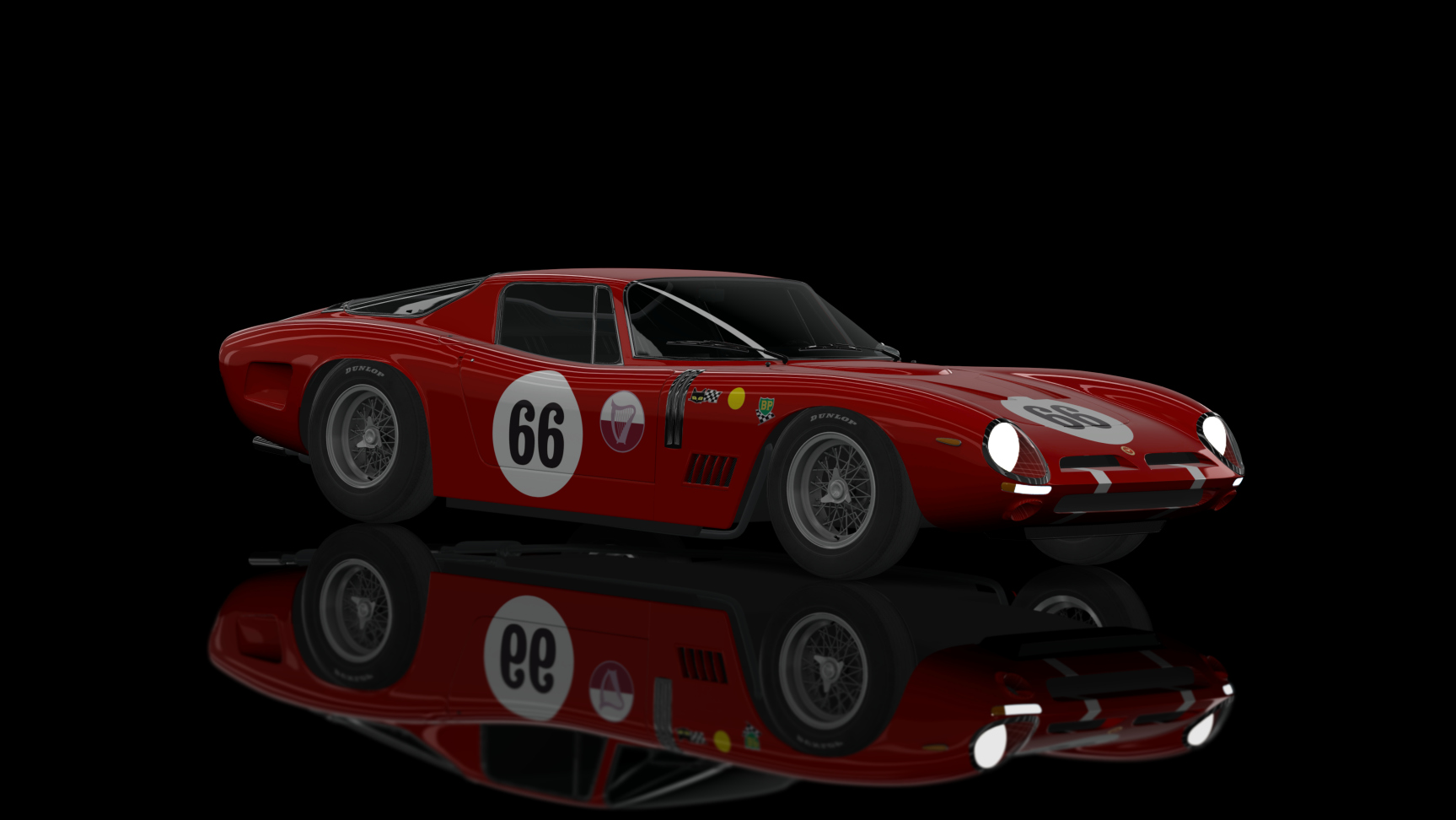 CLASSIC GR.3 - Bizzarrini GT 5300 Corsa 1965, skin 66_red