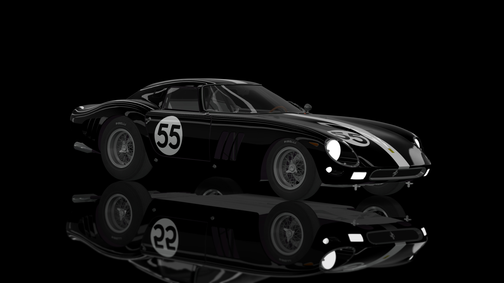 CLASSIC GR.3 - Ferrari 250 GTO Series II 1964, skin black55