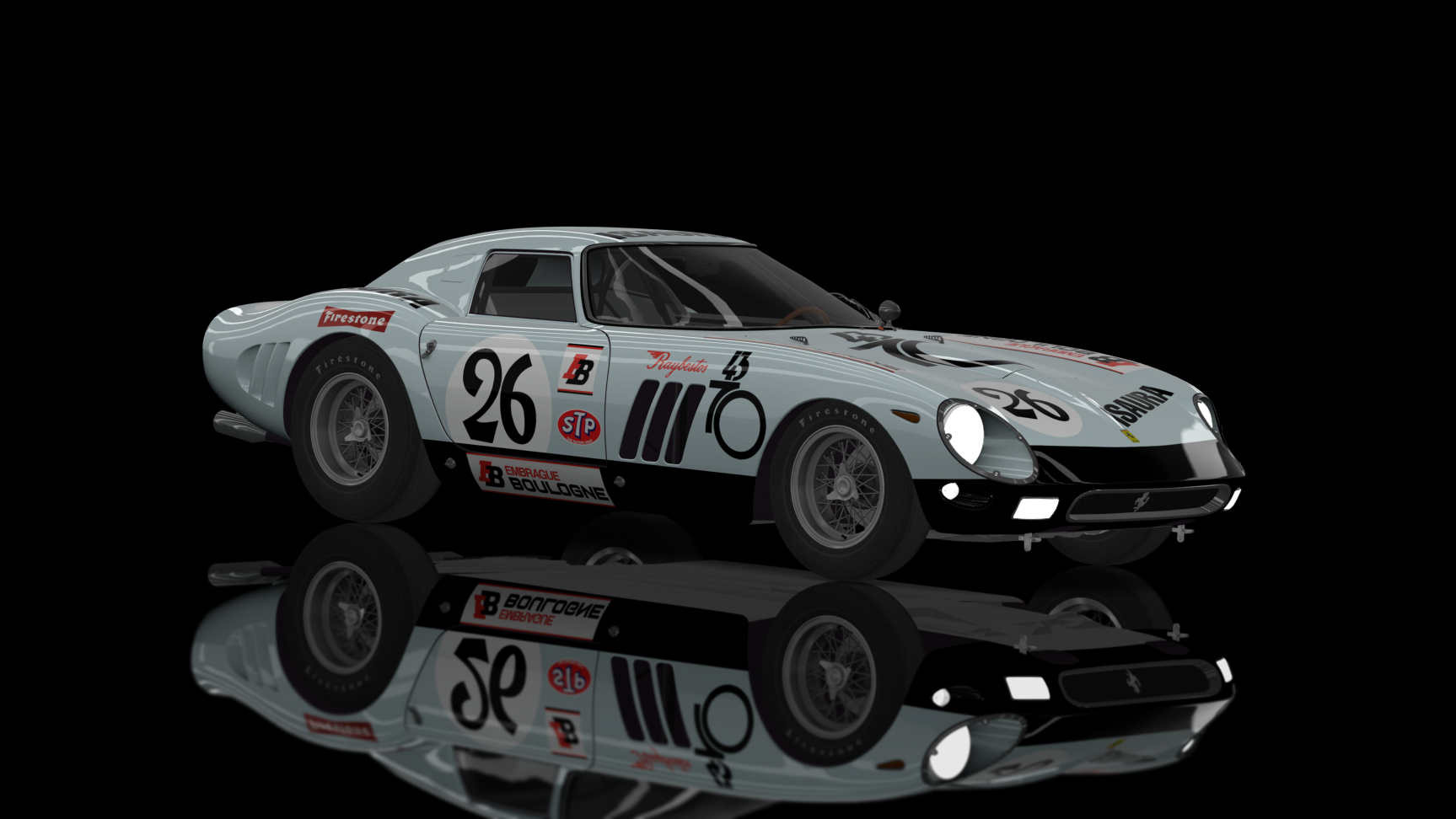 CLASSIC GR.3 - Ferrari 250 GTO Series II 1964, skin grey26