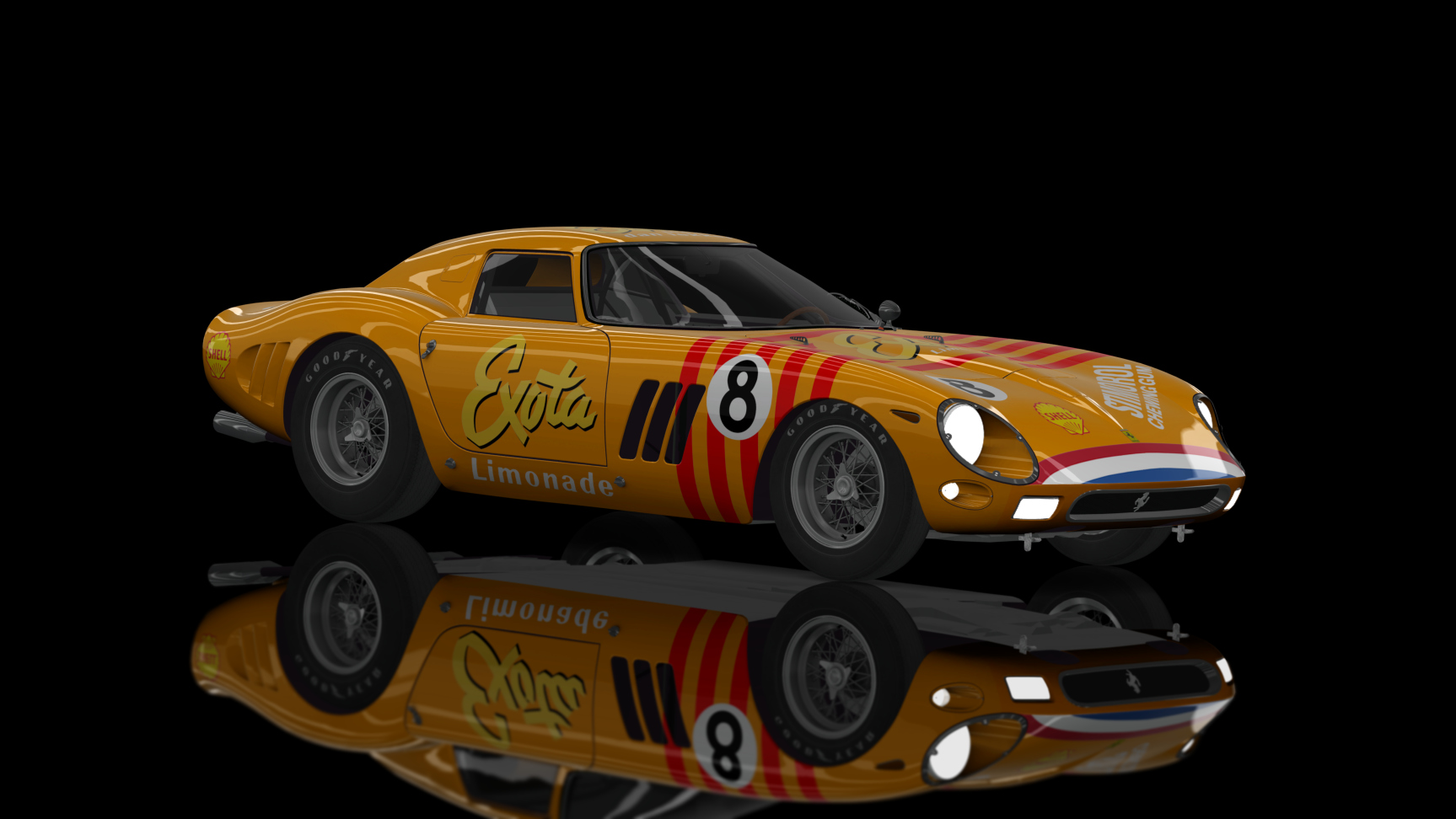 CLASSIC GR.3 - Ferrari 250 GTO Series II 1964, skin orange8