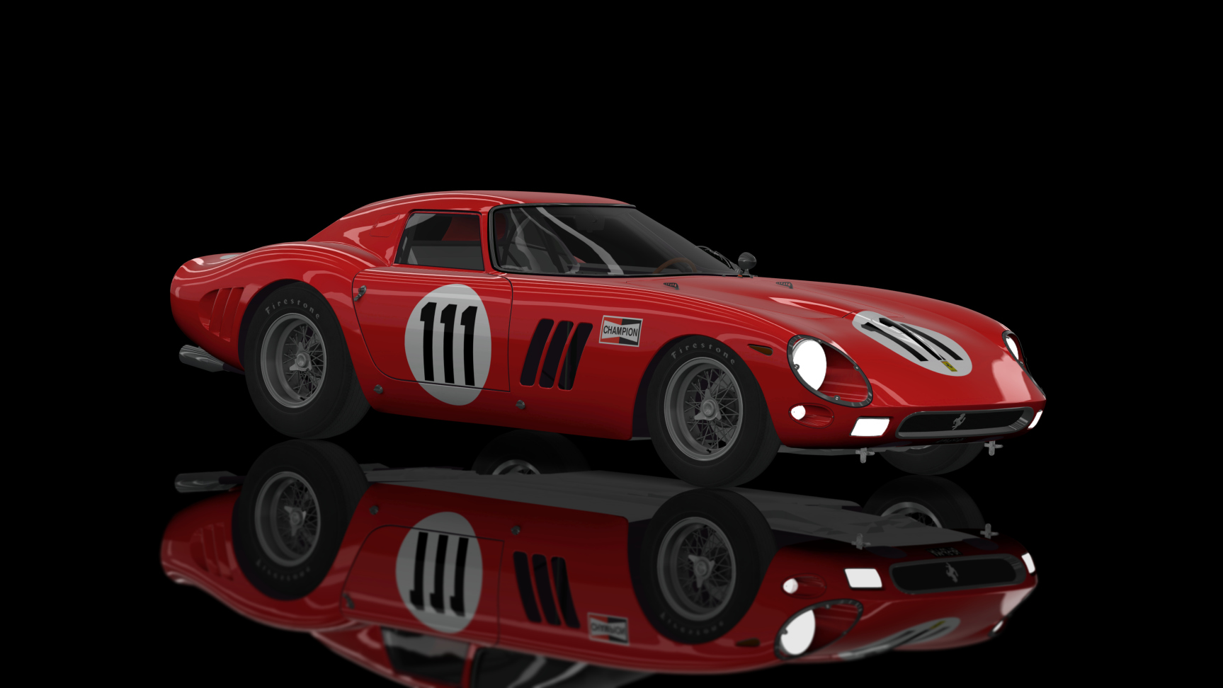 CLASSIC GR.3 - Ferrari 250 GTO Series II 1964, skin red111