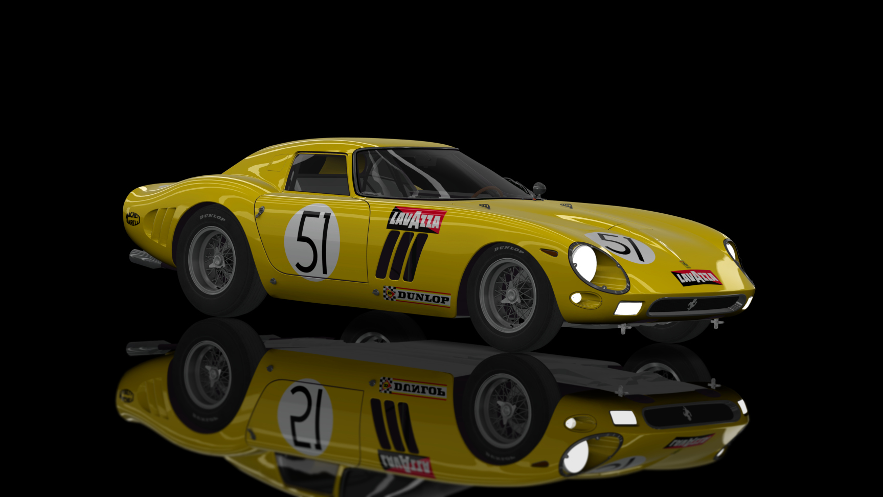 CLASSIC GR.3 - Ferrari 250 GTO Series II 1964, skin yellow51