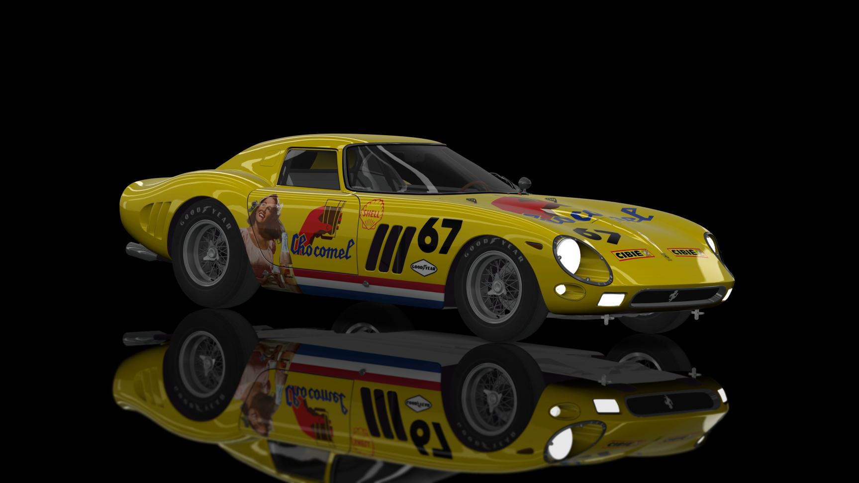 CLASSIC GR.3 - Ferrari 250 GTO Series II 1964, skin yellow67