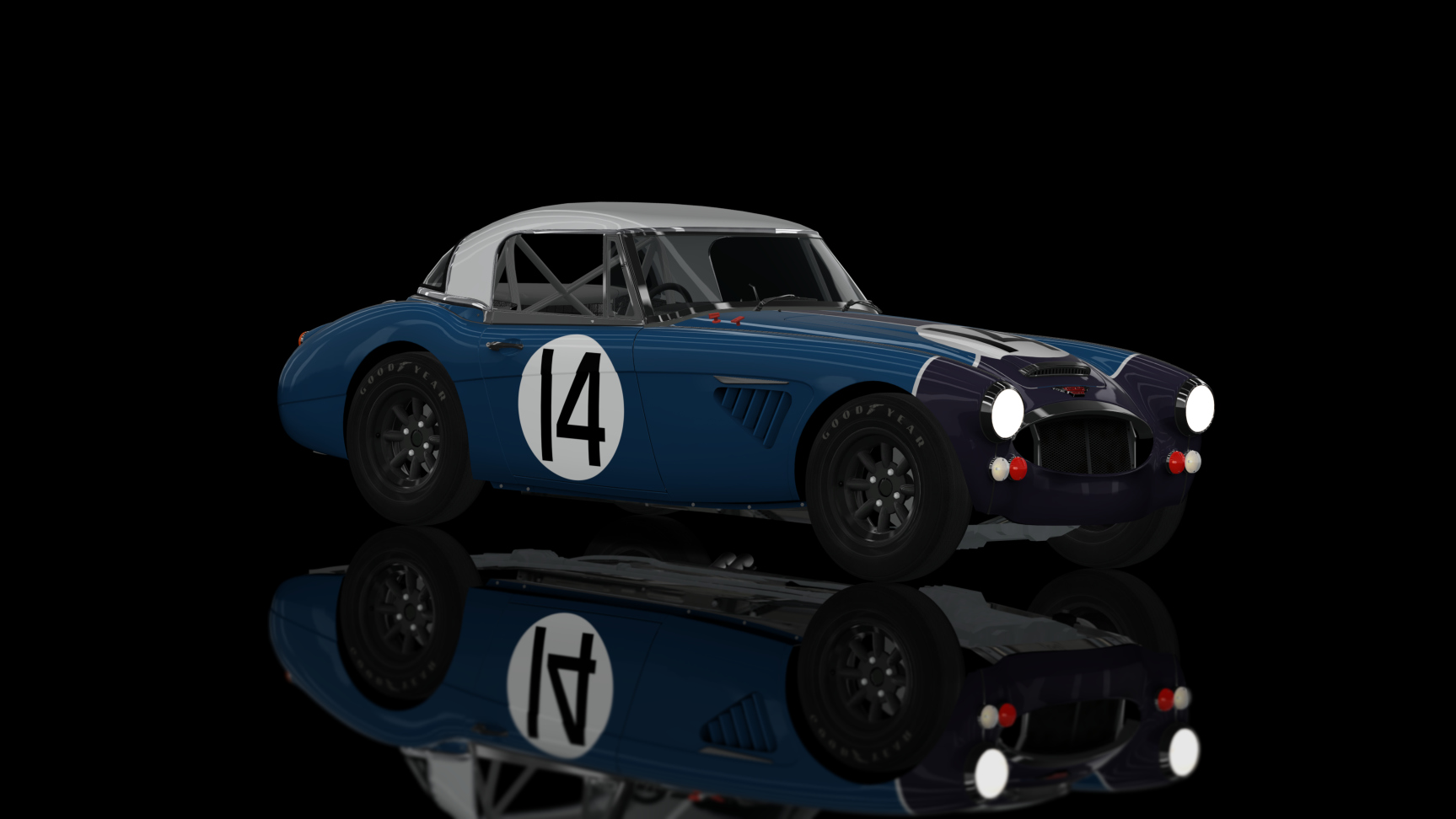 CLASSIC GR.3 - Austin Healey 3000 Lightweight 1964, skin blue14