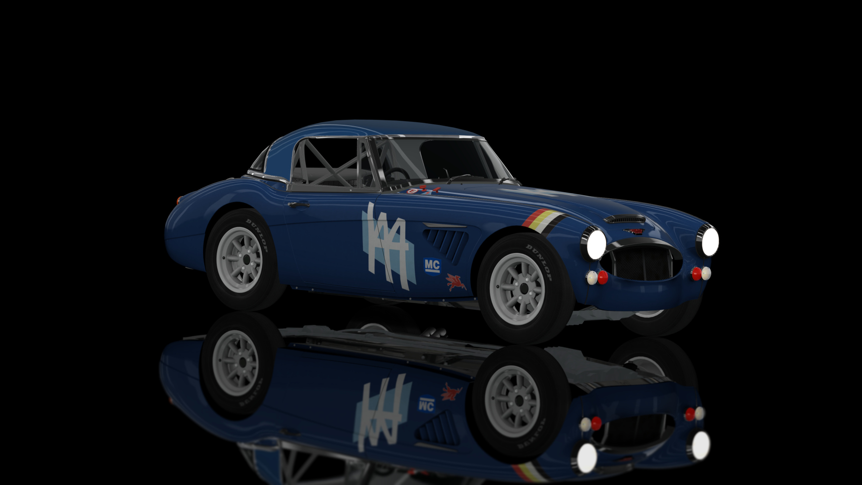 CLASSIC GR.3 - Austin Healey 3000 Lightweight 1964, skin blue144