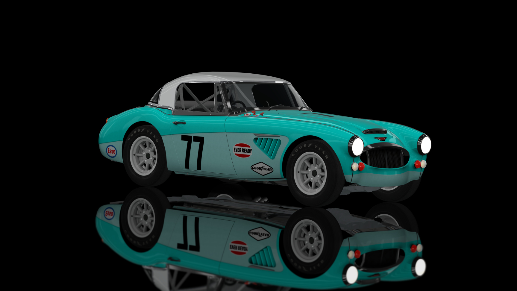 CLASSIC GR.3 - Austin Healey 3000 Lightweight 1964, skin blue77