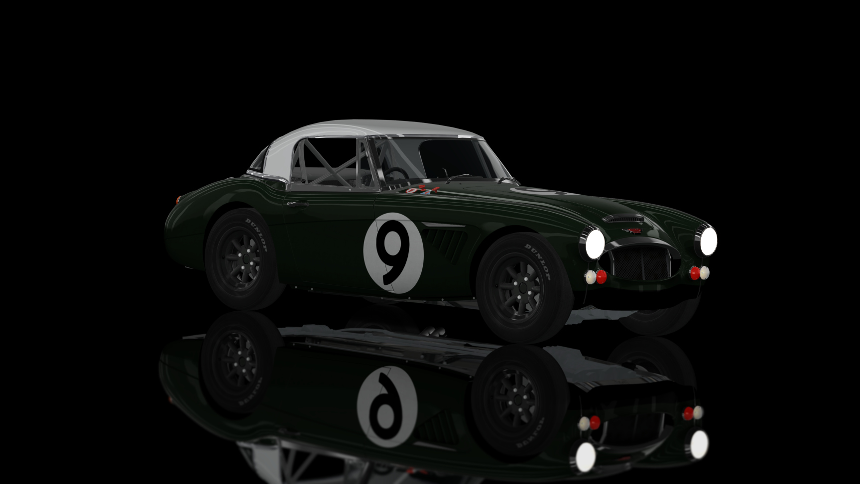 CLASSIC GR.3 - Austin Healey 3000 Lightweight 1964, skin green9