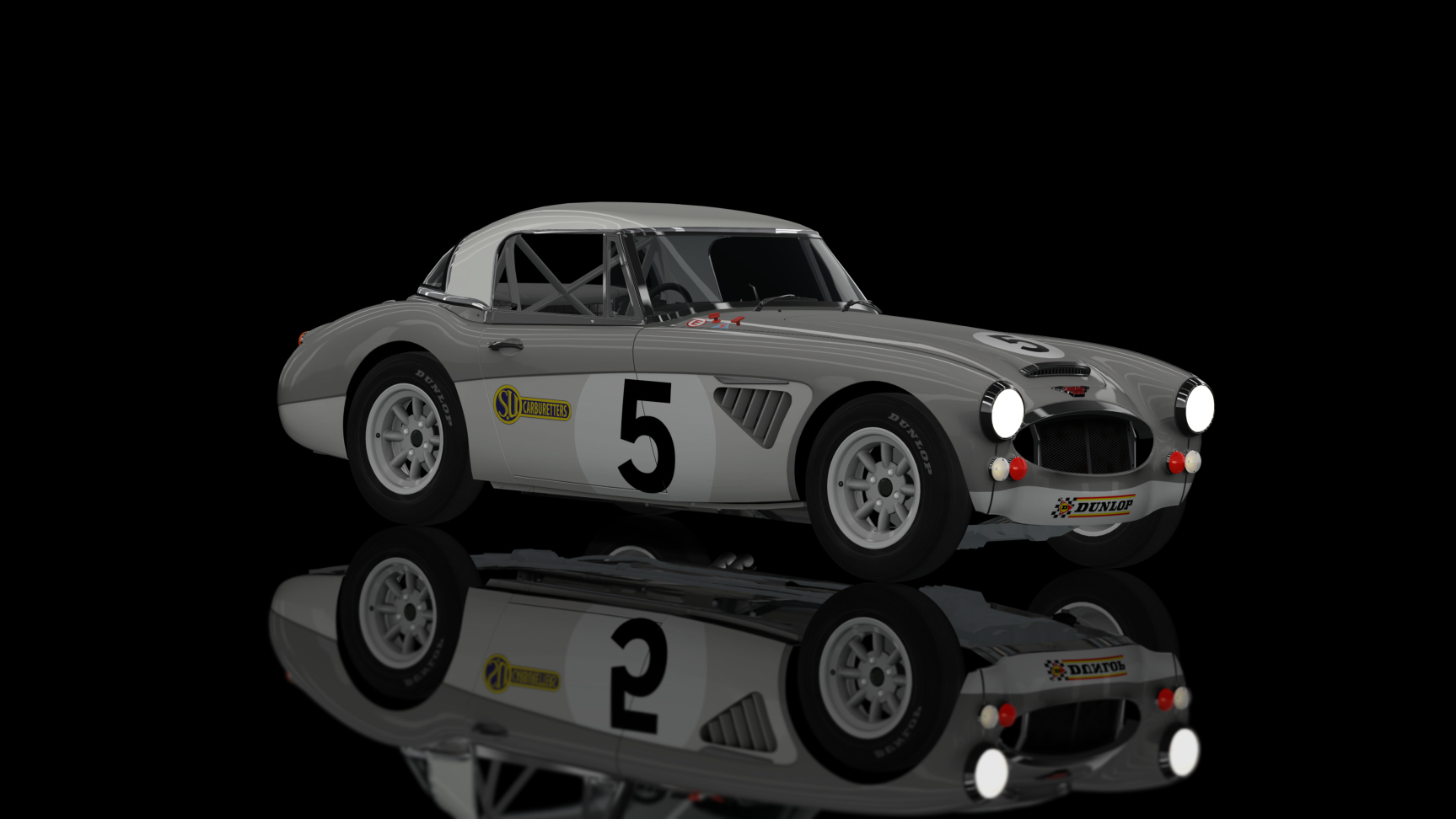 CLASSIC GR.3 - Austin Healey 3000 Lightweight 1964, skin grey5