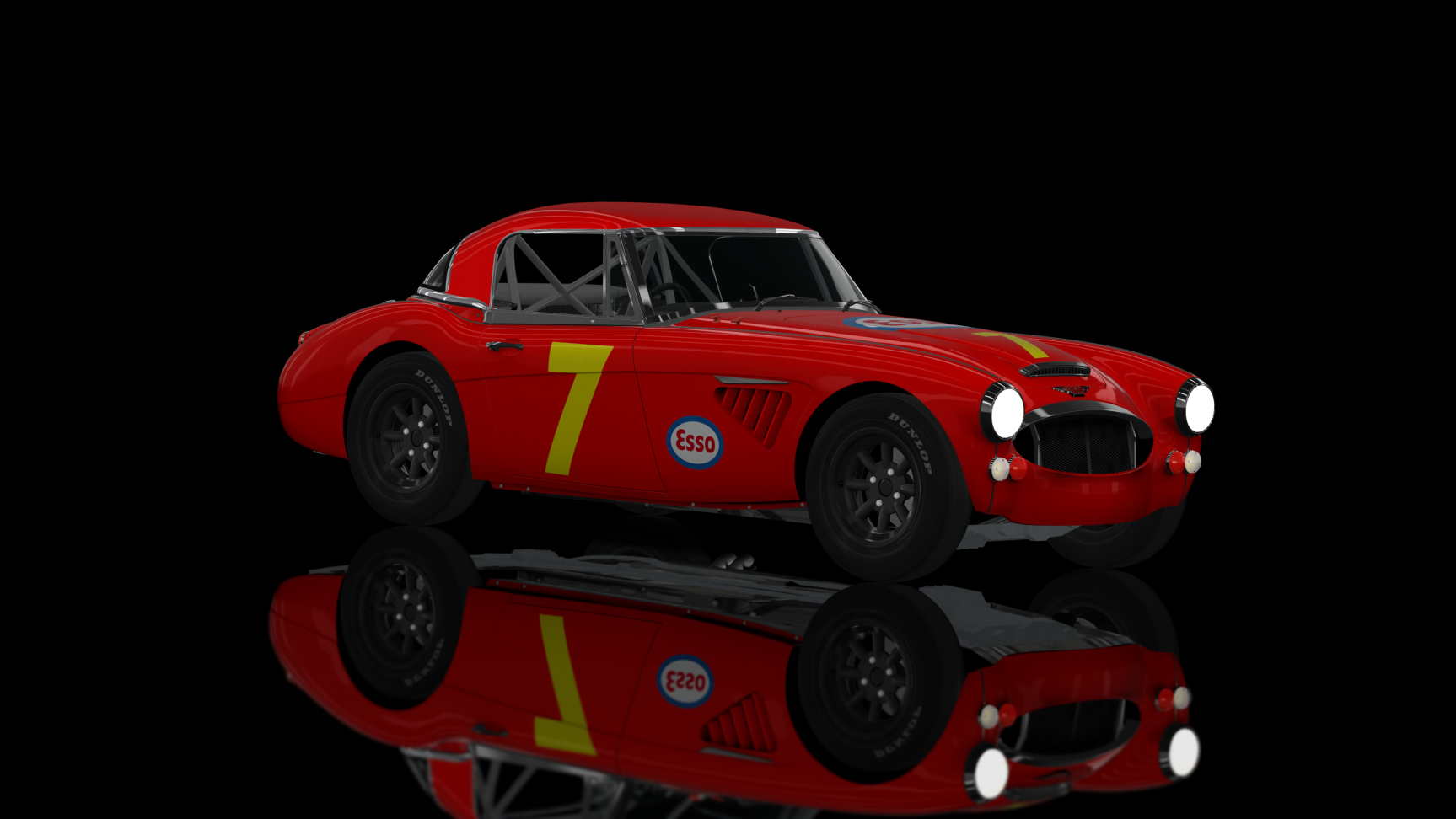 CLASSIC GR.3 - Austin Healey 3000 Lightweight 1964, skin red7