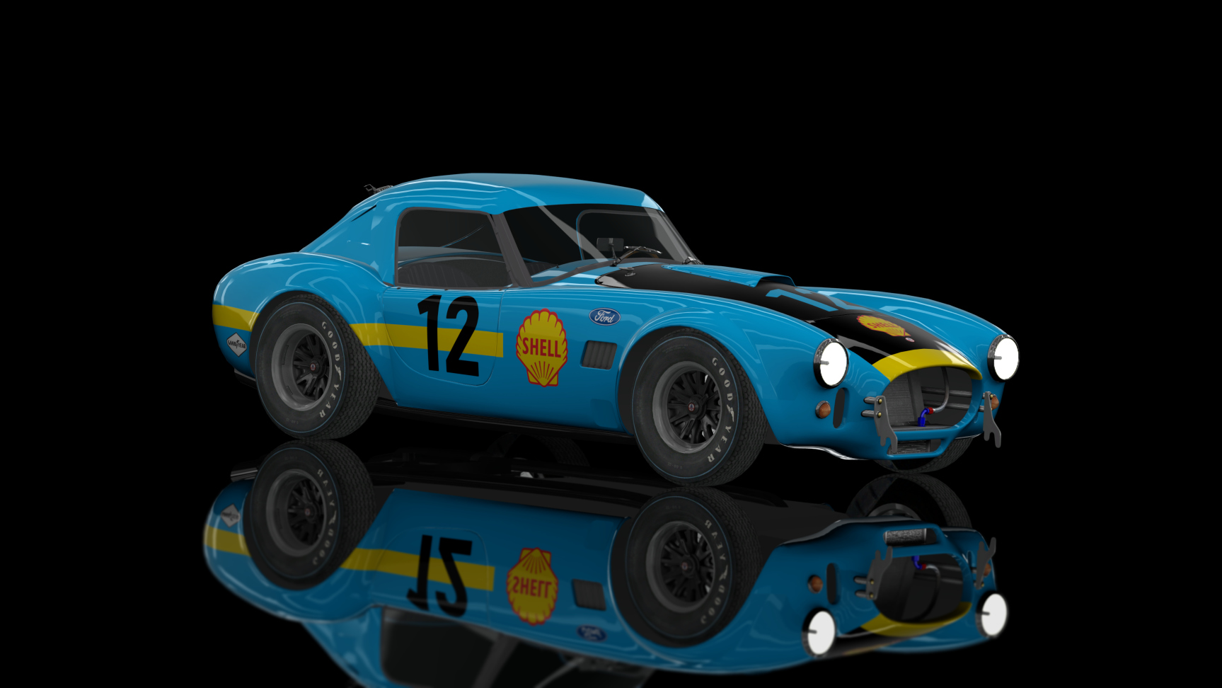 CLASSIC GR.3 - Shelby Cobra 289 Hardtop 1964, skin 12_blue