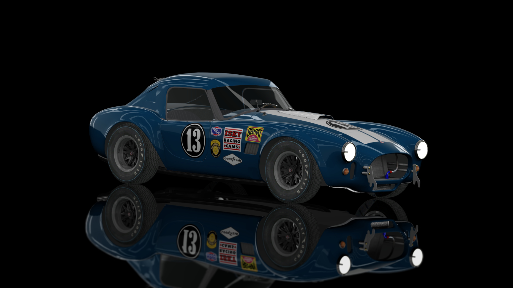 CLASSIC GR.3 - Shelby Cobra 289 Hardtop 1964, skin 13_blue