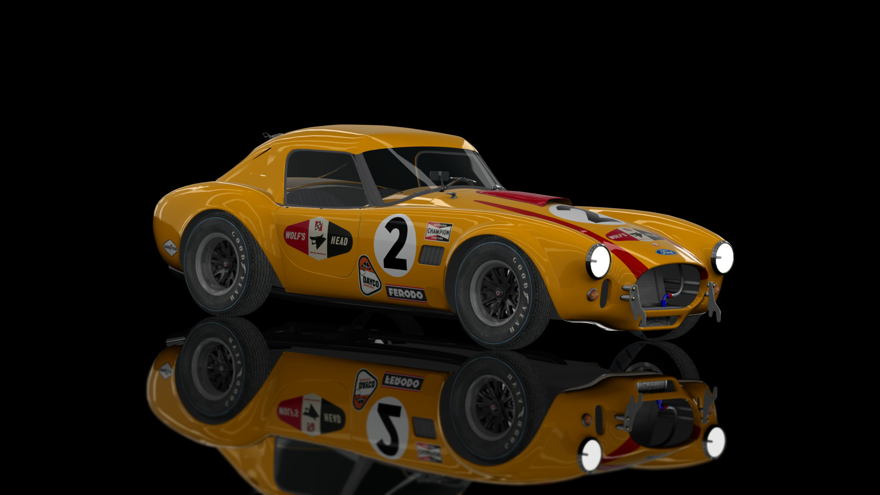 CLASSIC GR.3 - Shelby Cobra 289 Hardtop 1964, skin 2_orange