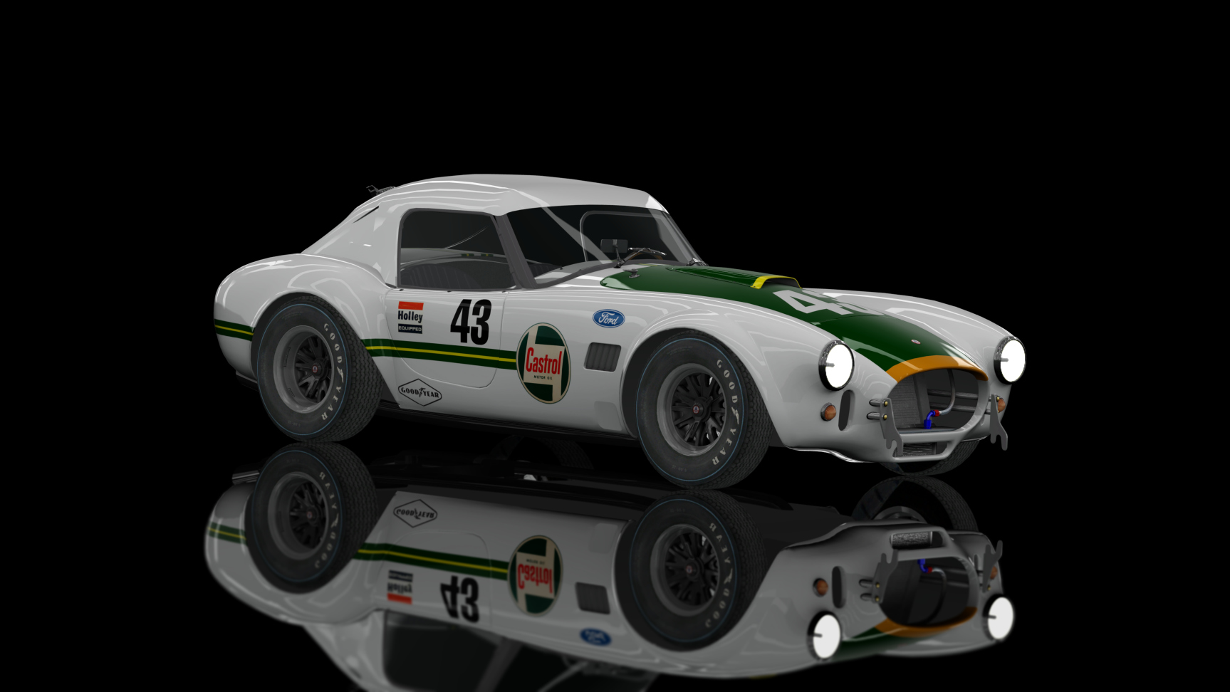 CLASSIC GR.3 - Shelby Cobra 289 Hardtop 1964, skin 43_white