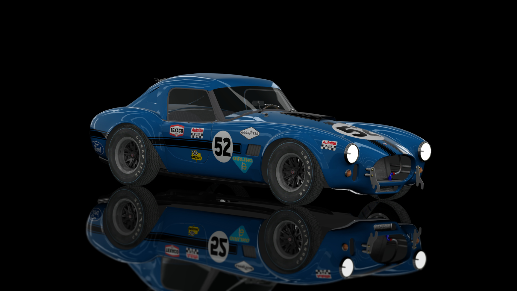 CLASSIC GR.3 - Shelby Cobra 289 Hardtop 1964, skin 52_blue