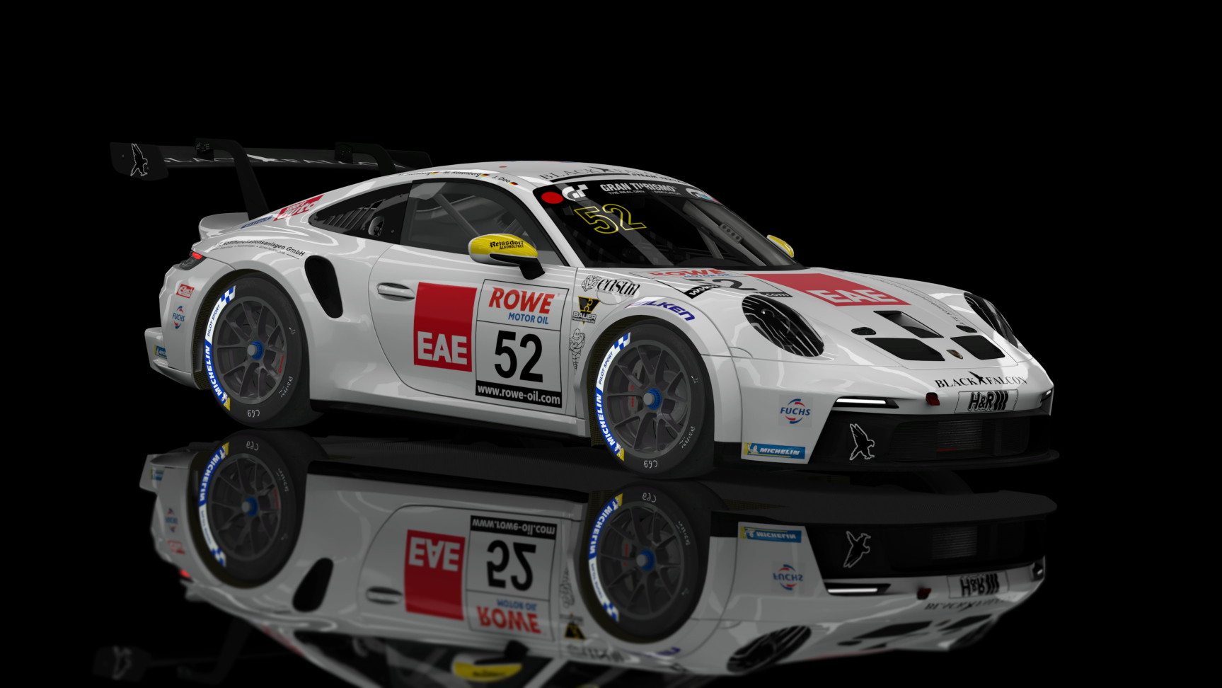 ACF CUP - Porsche 992 GT3 Cup 2021, skin NLS_2021_Black_Falcon