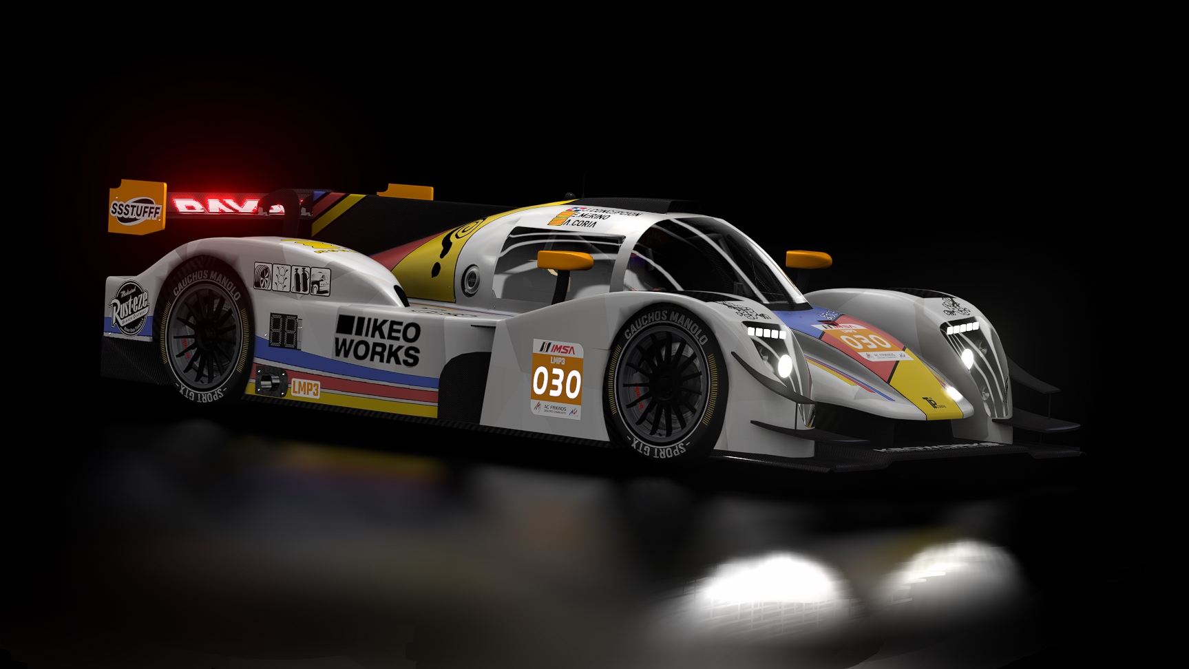 ACF - LMP3 Adess 03 EVO 2020, skin ACFIMSA_SEBRING_LMP3_030