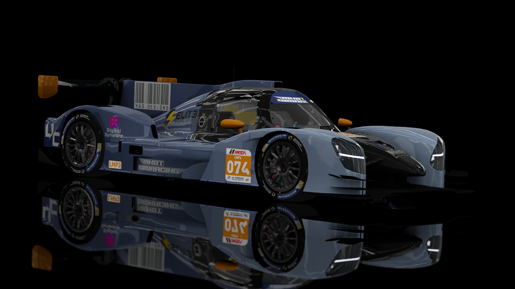 ACF - LMP3 Duqueine D08 2020, skin ACFIMSA_DAYTONA_CLASS_#074