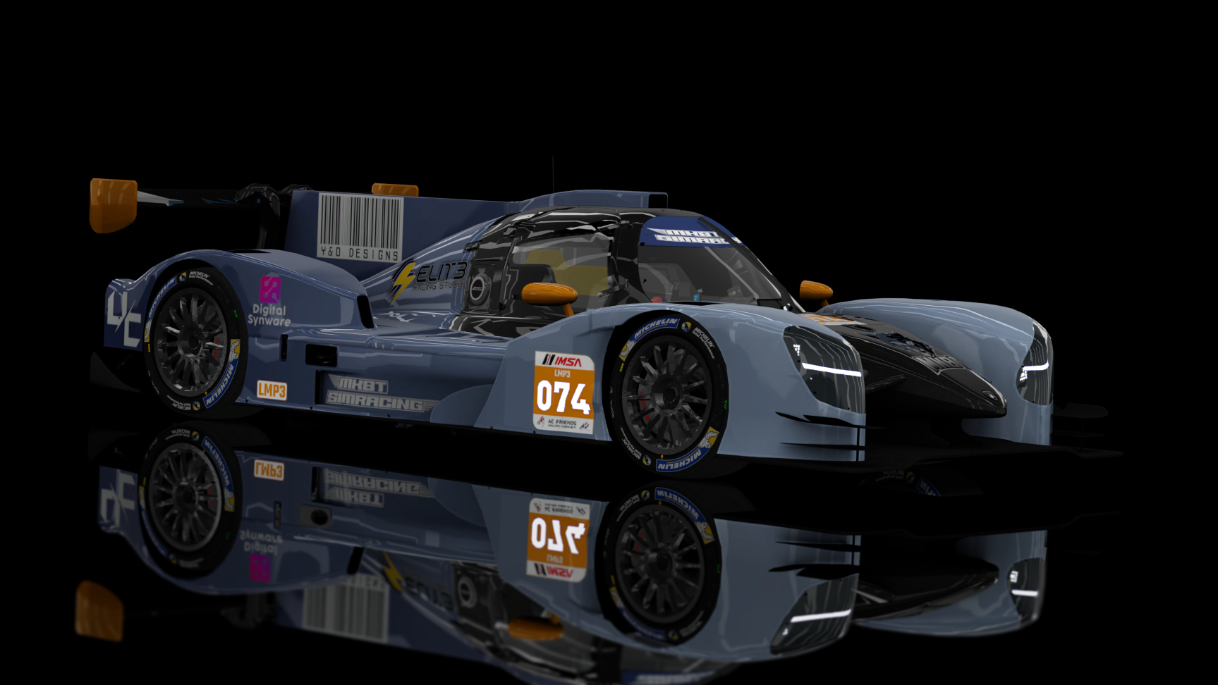 ACF - LMP3 Duqueine D08 2020, skin ACFIMSA_DAYTONA_LMP3_#074