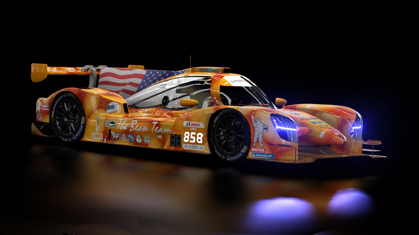 ACF - LMP3 Duqueine D08 2020, skin ACFIMSA_SEBRING_LMP3_858