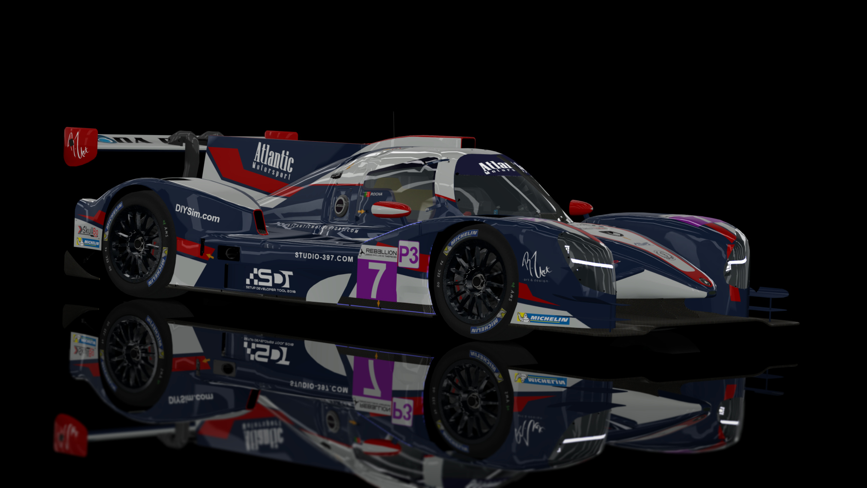 ACF - LMP3 Duqueine D08 2020, skin Atlantic Motorsport