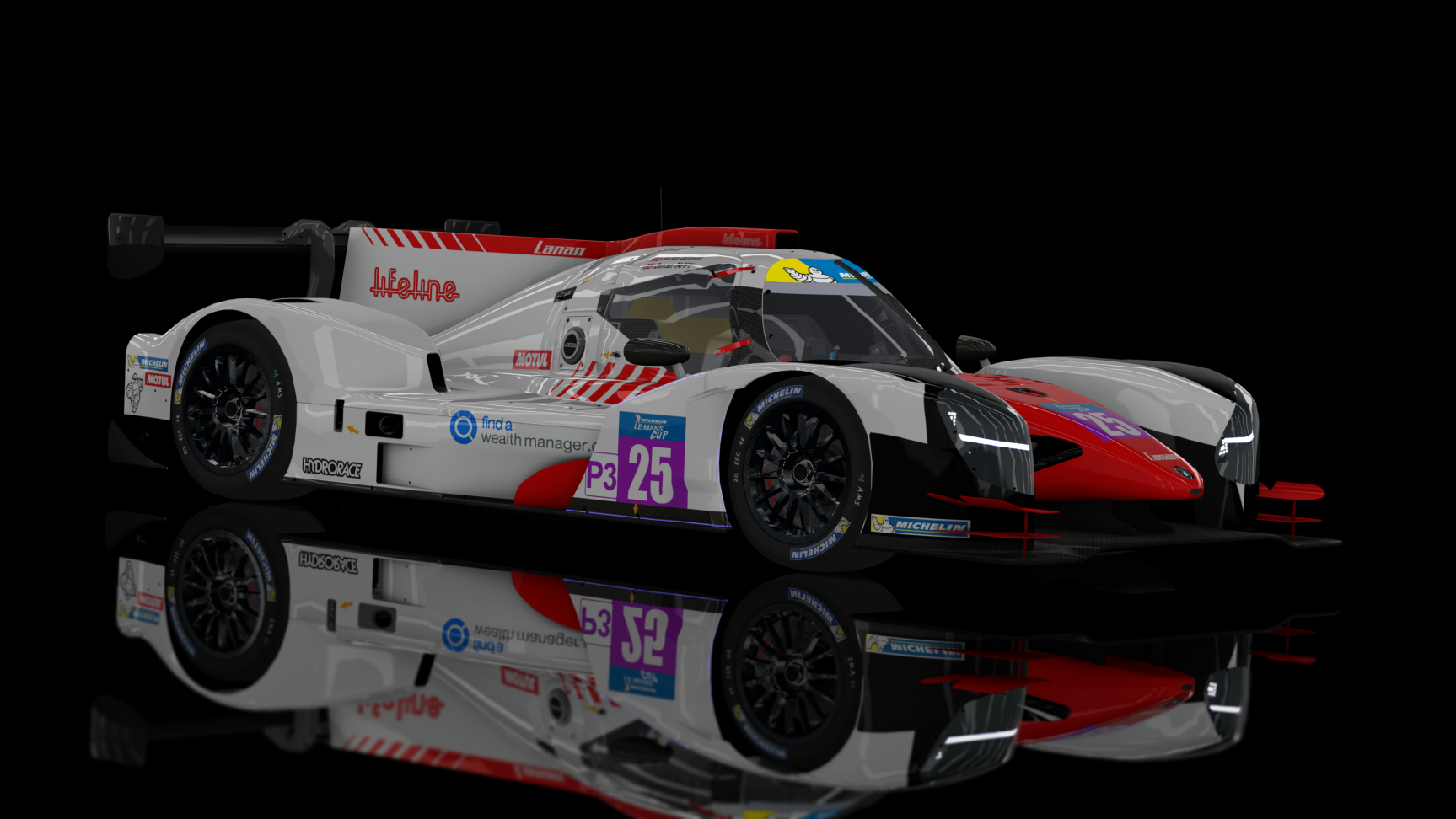 ACF - LMP3 Duqueine D08 2020, skin Lanan Racing