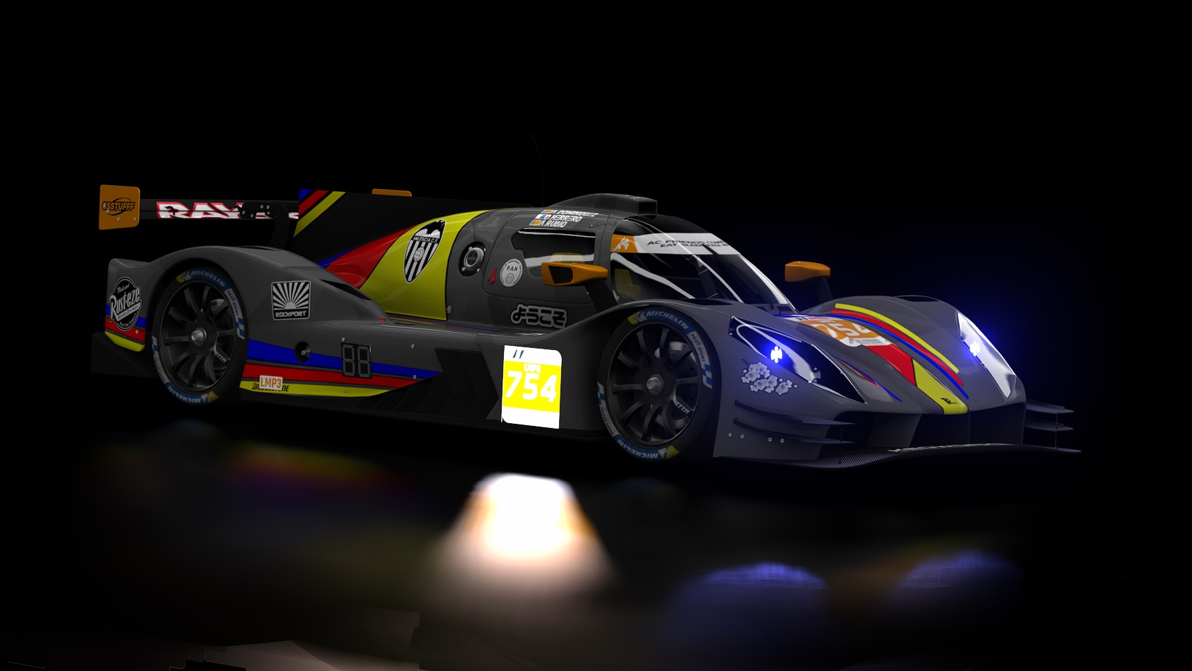 ACF - LMP3 Ginetta G61 LT P3 2020, skin ACFIMSA_SEBRING_LMP3_754