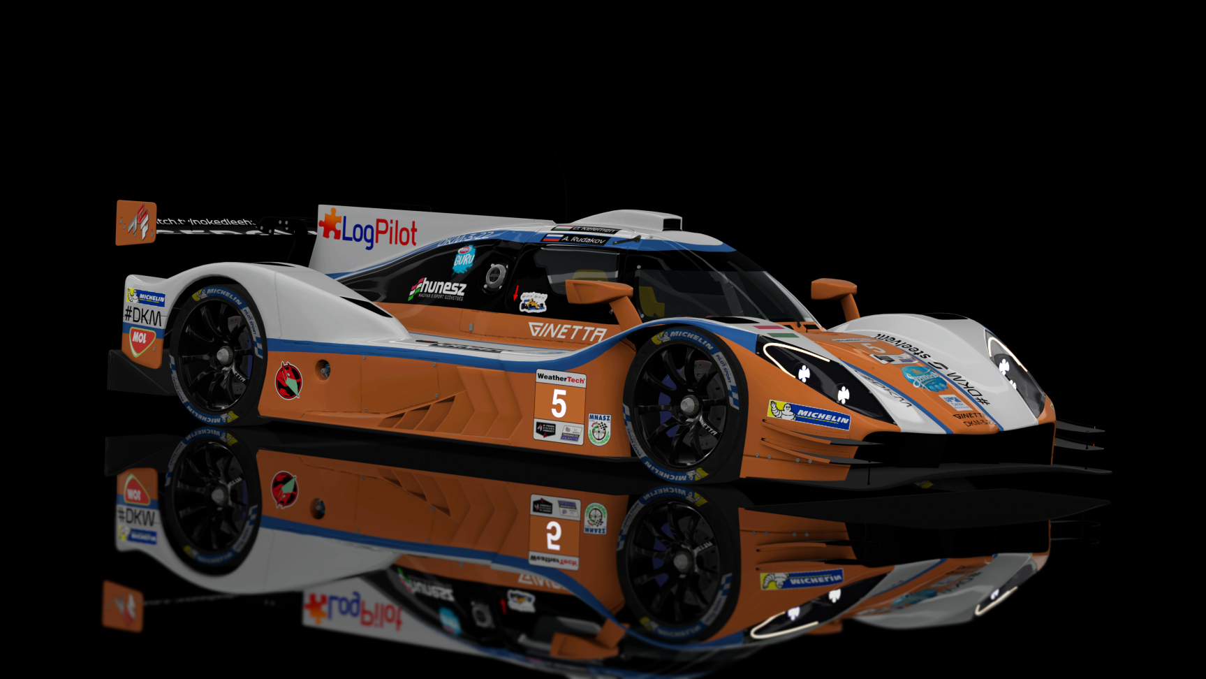 ACF - LMP3 Ginetta G61 LT P3 2020, skin ACF_ADPS_#05_Kelemen_Rudakov