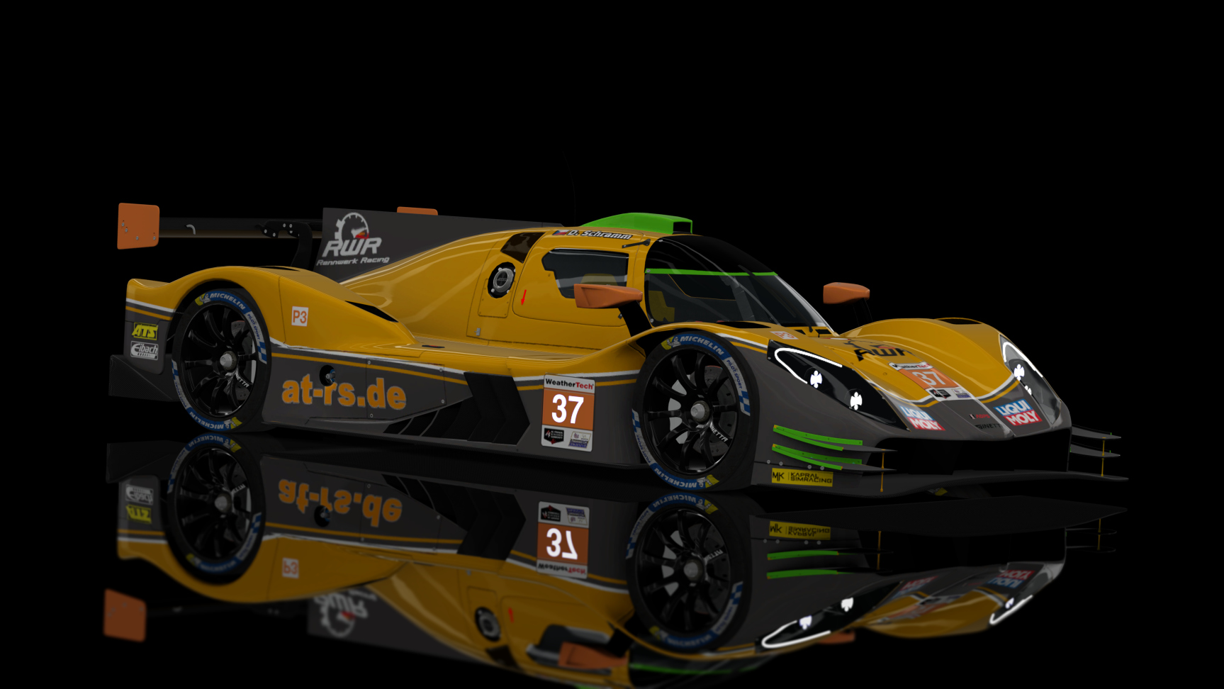 ACF - LMP3 Ginetta G61 LT P3 2020, skin ACF_ADPS_#37_DSchramm