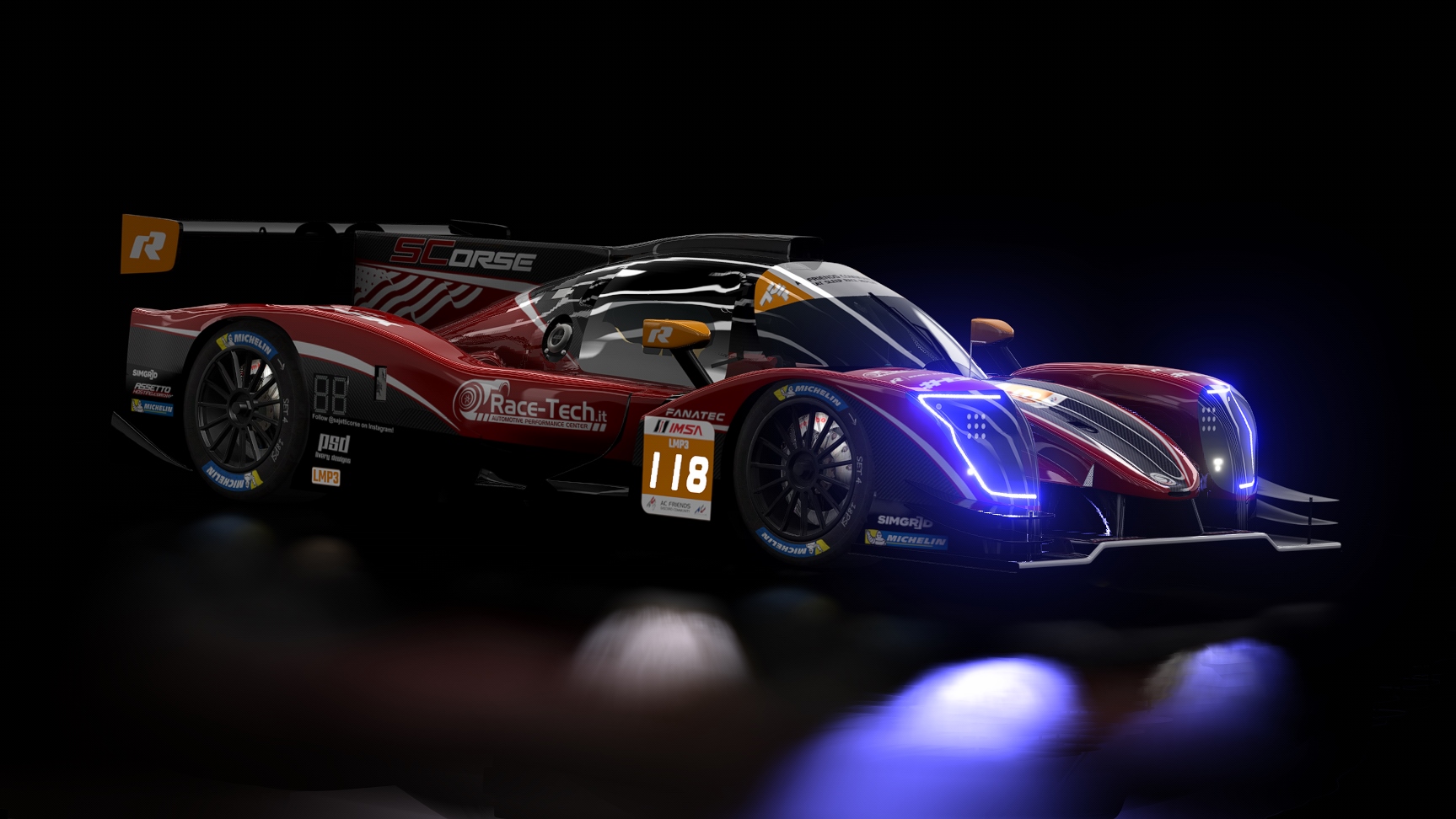 ACF - LMP3 Ligier JSP320 Nissan 2020, skin ACFIMSA_SEBRING_LMP3_118