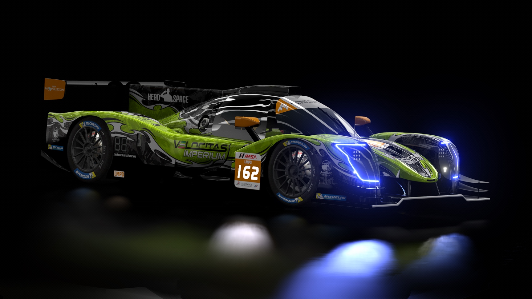 ACF - LMP3 Ligier JSP320 Nissan 2020, skin ACFIMSA_SEBRING_LMP3_162