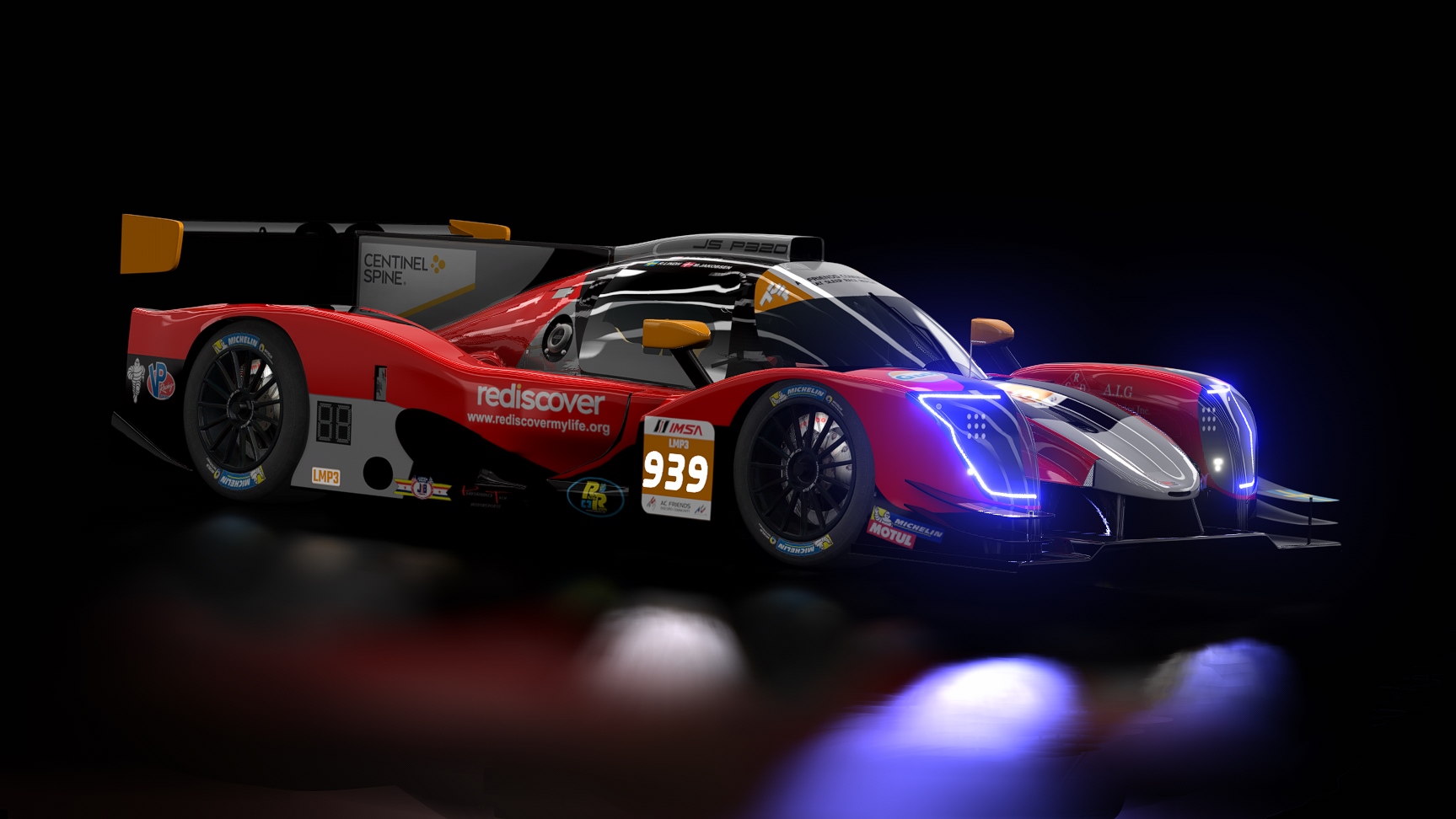 ACF - LMP3 Ligier JSP320 Nissan 2020, skin ACFIMSA_SEBRING_LMP3_939