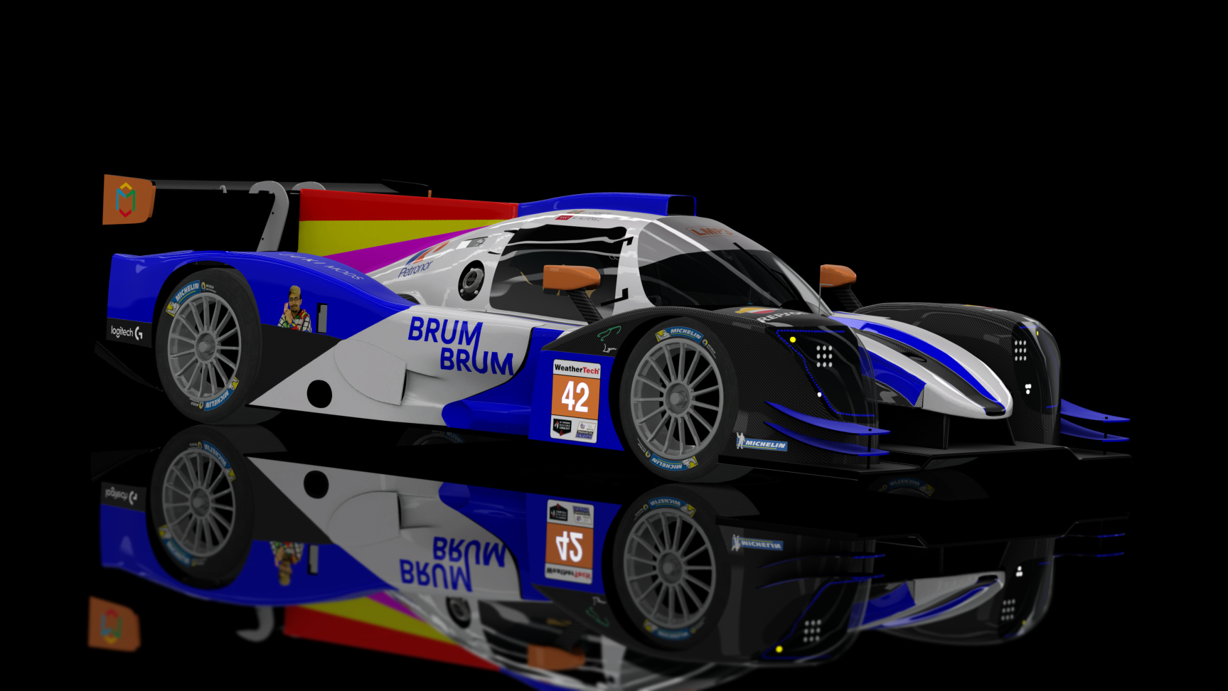 ACF - LMP3 Ligier JSP320 Nissan 2020, skin ACF_ADPS_42_Jorge Orrite_Rafael Alferez