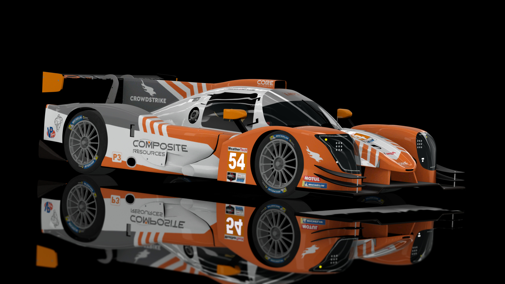 ACF - LMP3 Ligier JSP320 Nissan 2020, skin CORE_Autosport